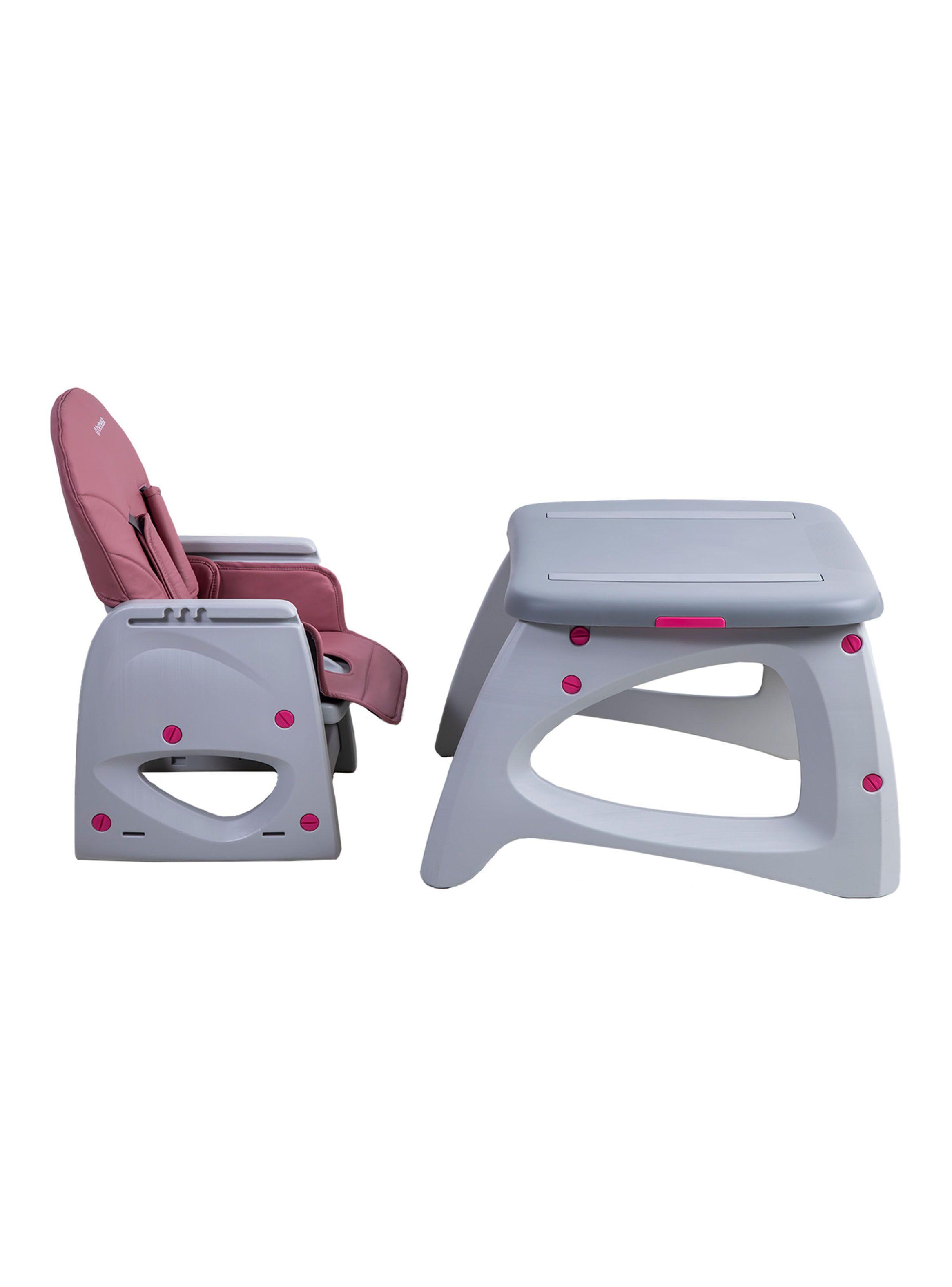 Silla de Comer Eat & Swing Rosa-4
