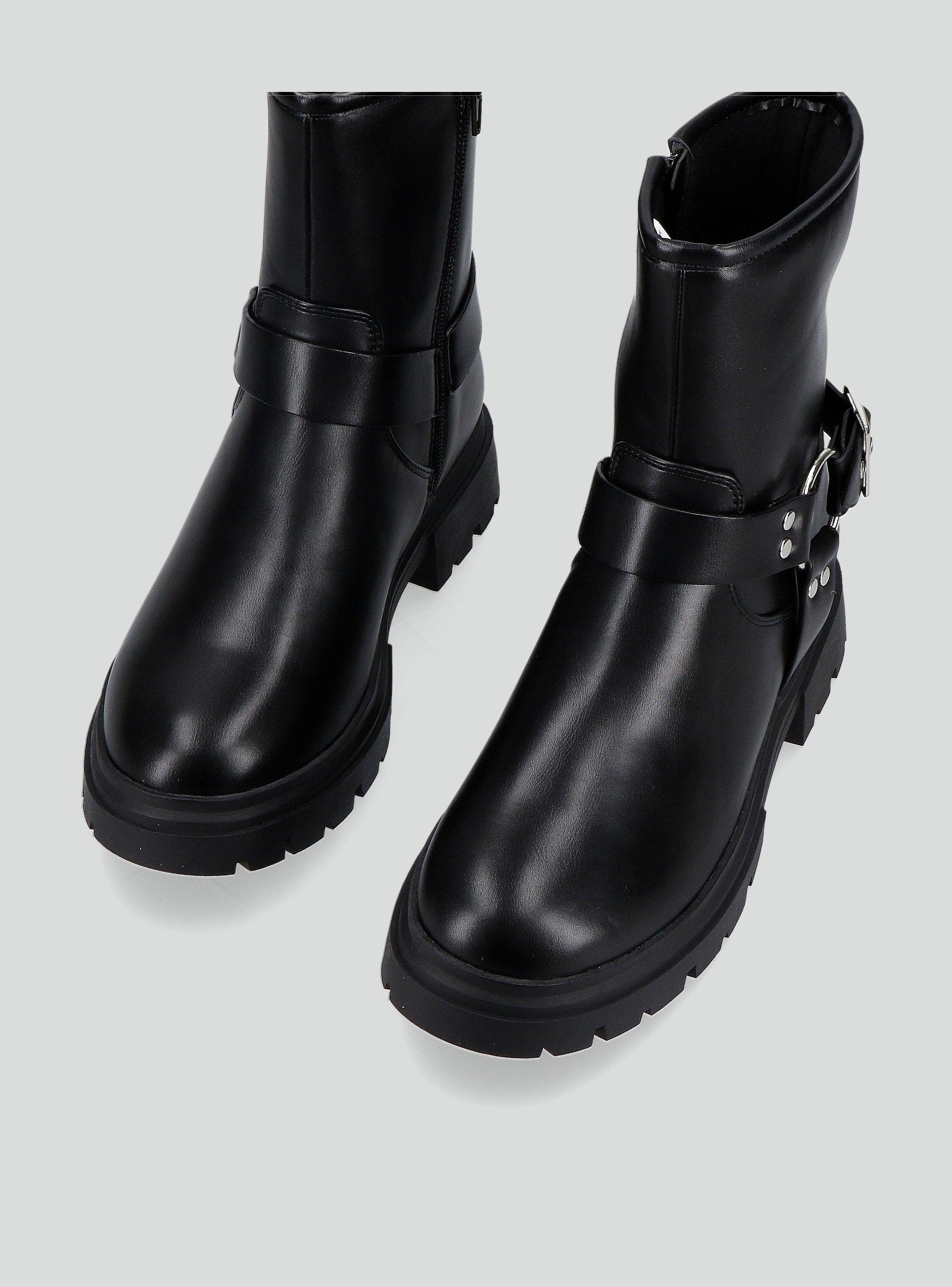 Botín Biker Boot con Hebilla Niña-2