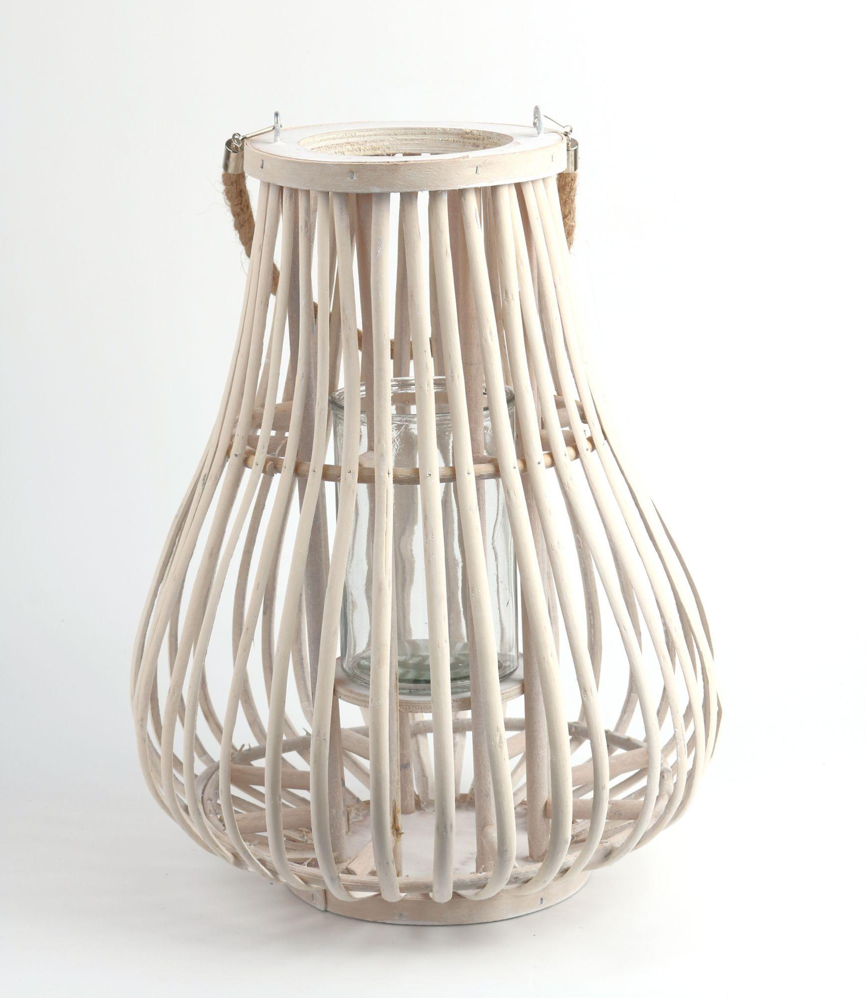 Fanal Attimo Nautico Bambú 37 x 37 x 47 cm-0