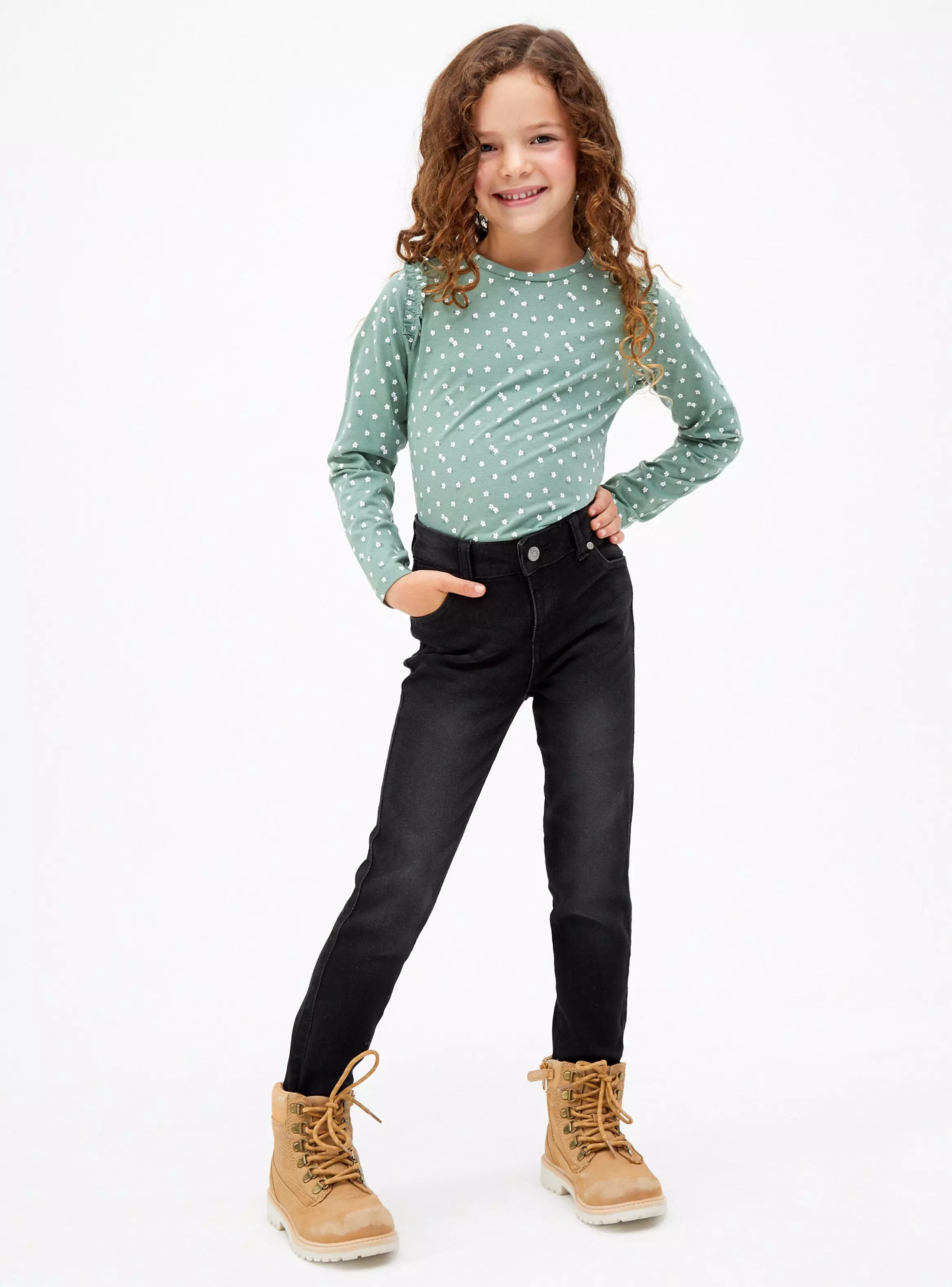 Jeans Regular Básico Niña-4