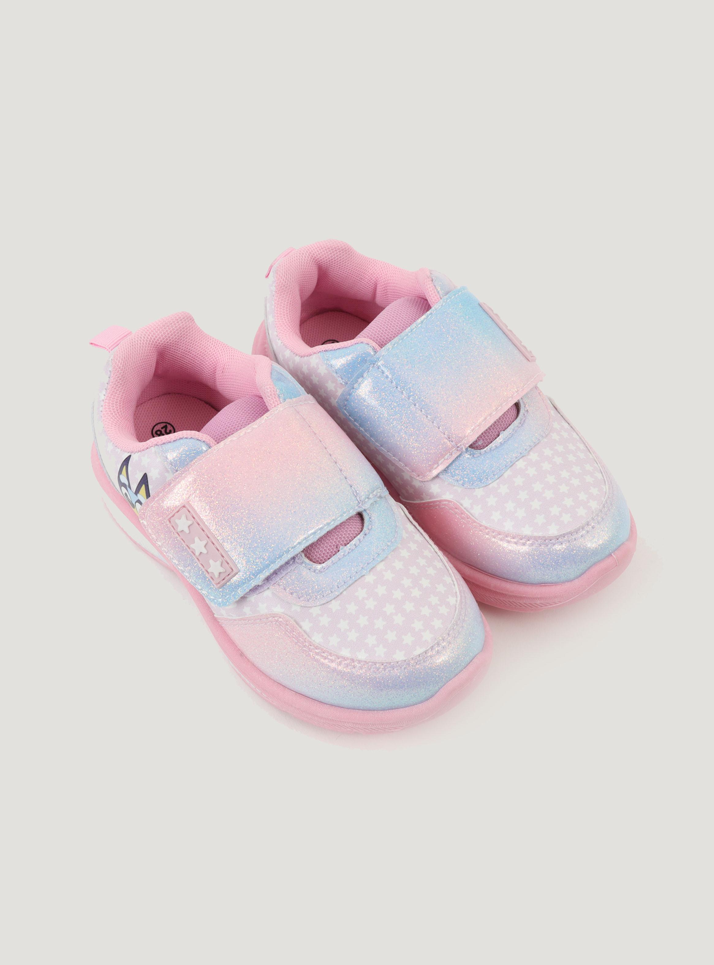 Zapatilla Urbana Glitter Degrade Bluey con Luces  Niña-1
