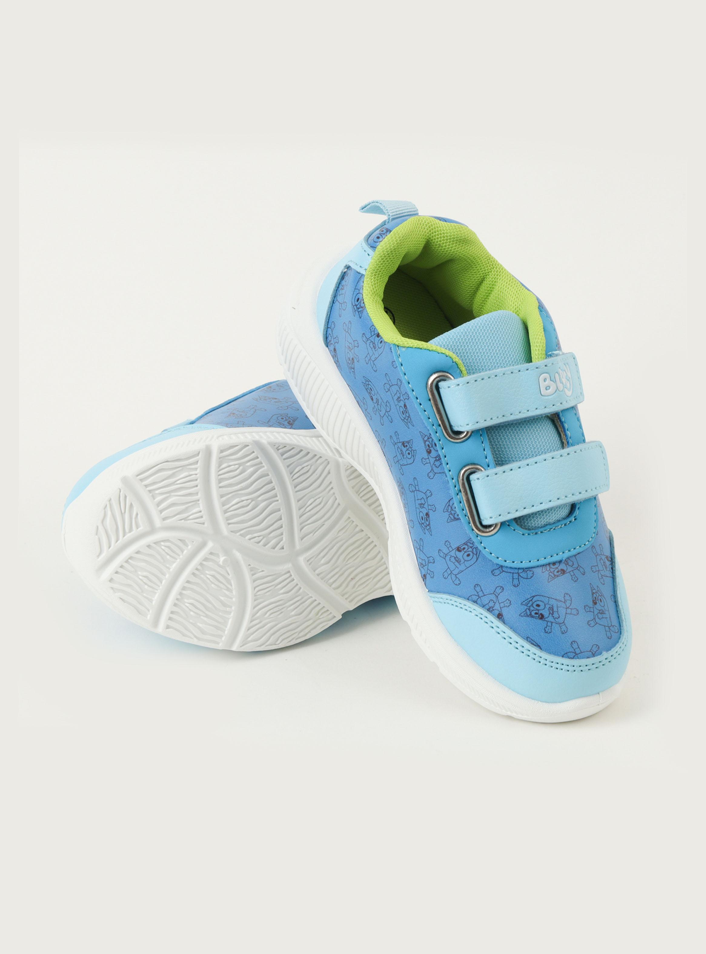 Zapatilla Urbana Full Print Line Bluey Niño Toddlero  Luces-2