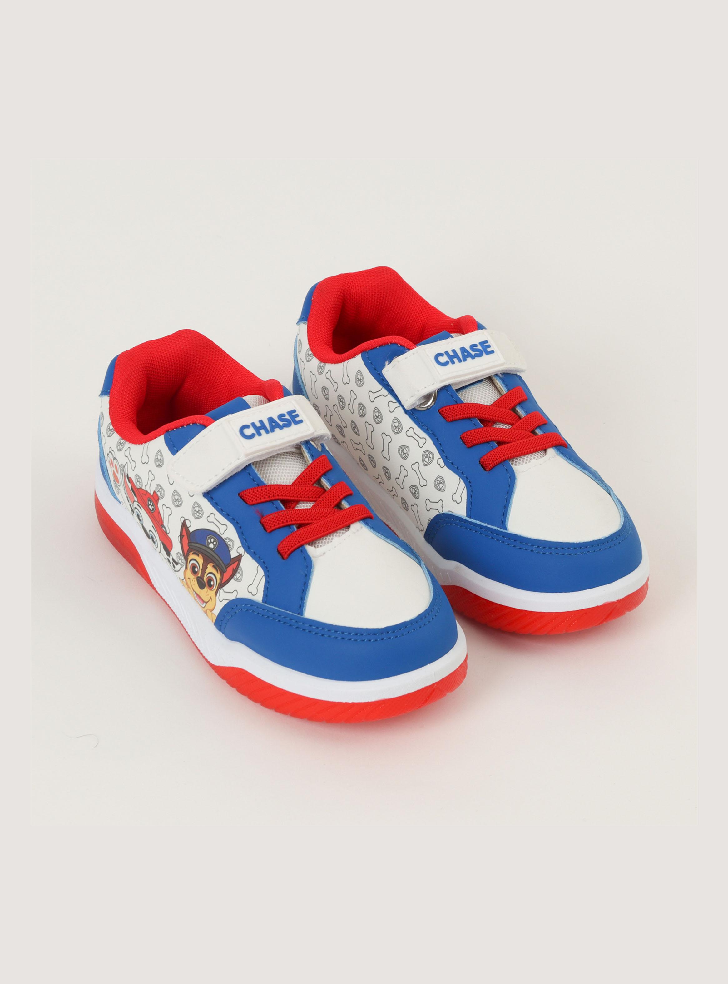 Zapatilla Urbana Luces Toddlero Hueso Print Paw Patrol Niño-1
