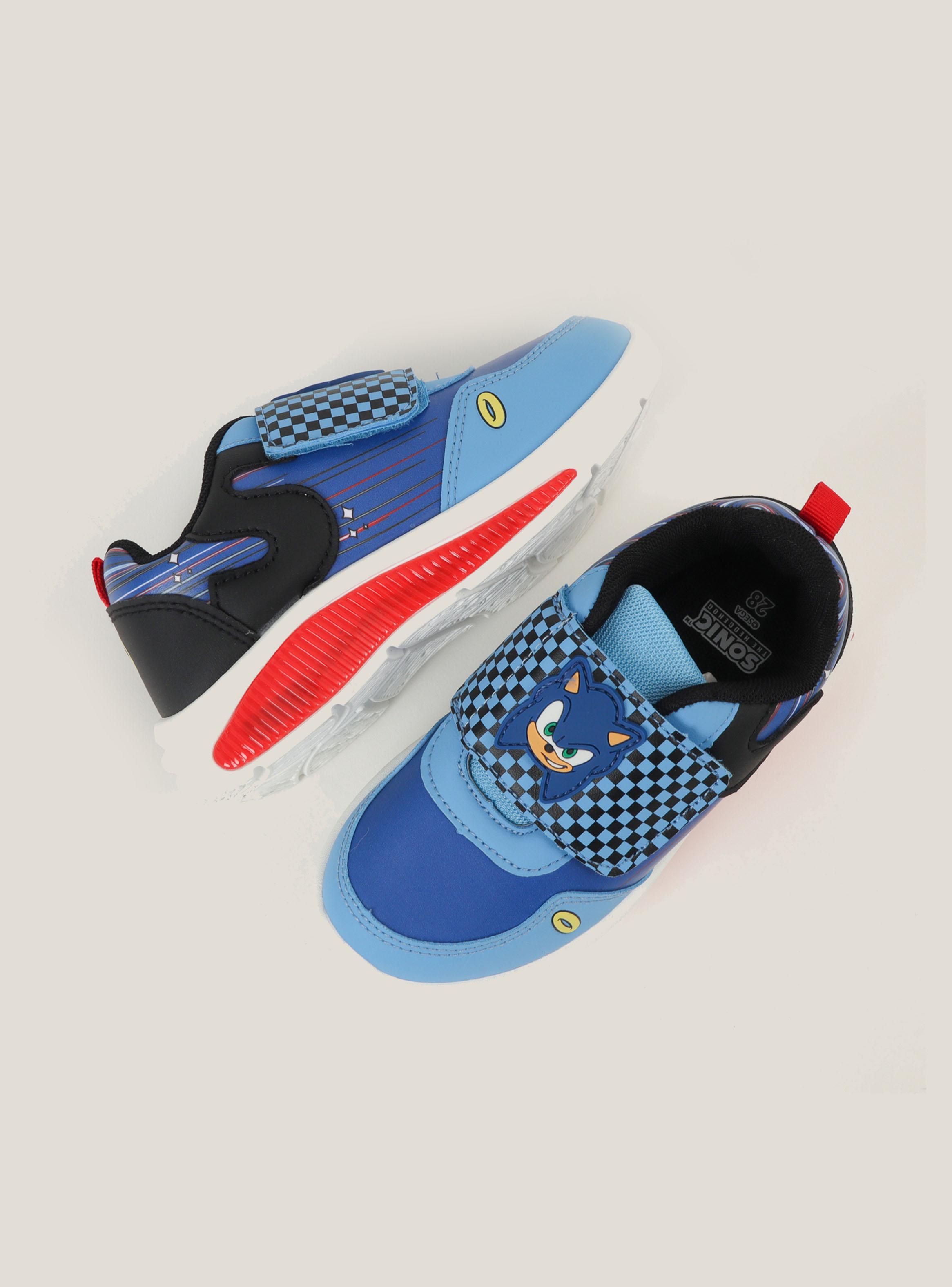 Zapatilla Urbana Niño Cuadrille Sonic con Luces-3