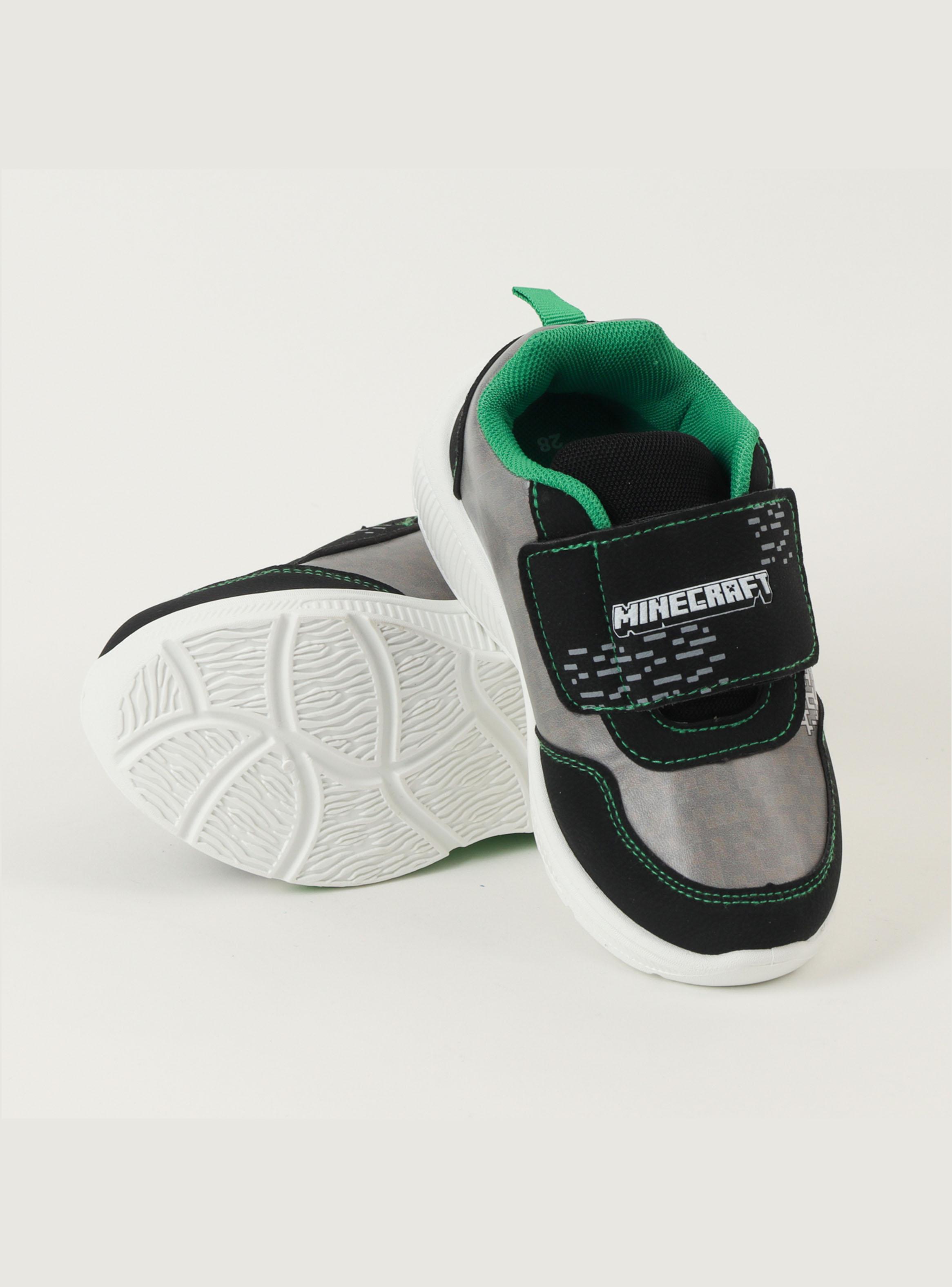 Zapatilla Urbana  Niño Tnt Minecraft con Luces-2