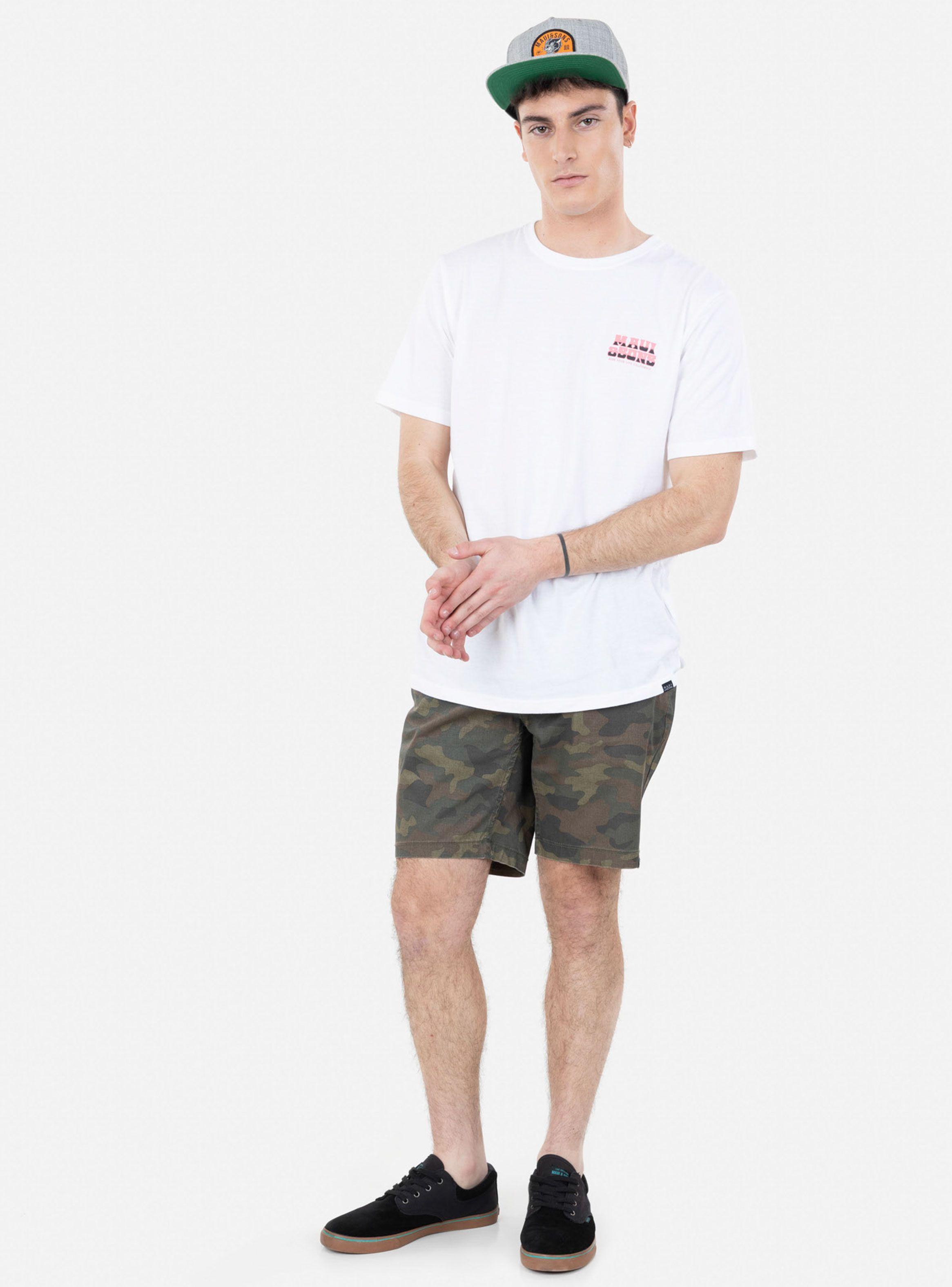 Bermuda Diseño Liso Multicolor Print Militar-3