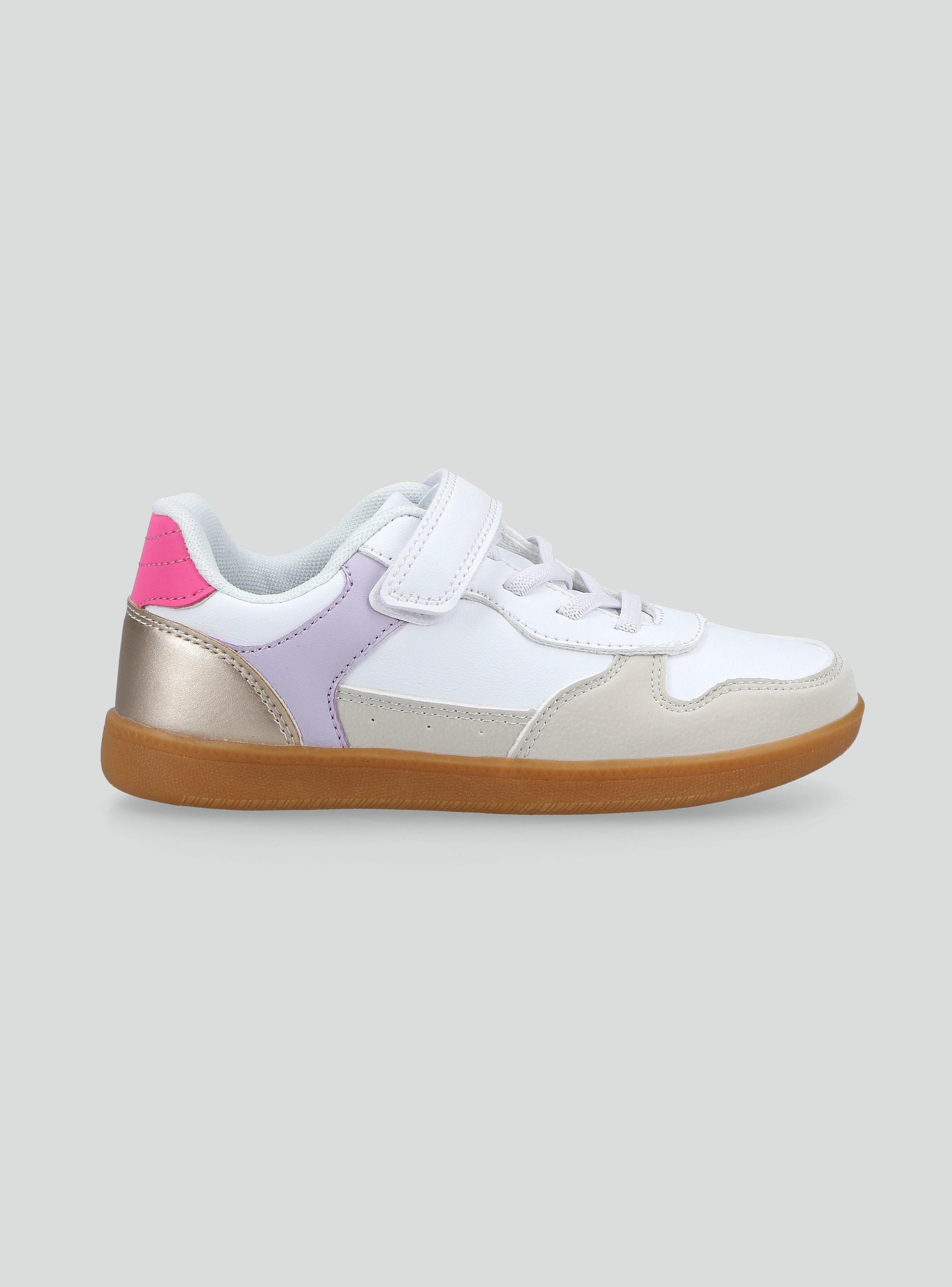 Zapatilla Urbana Cordón Elasticado y Velcro Unisex-1