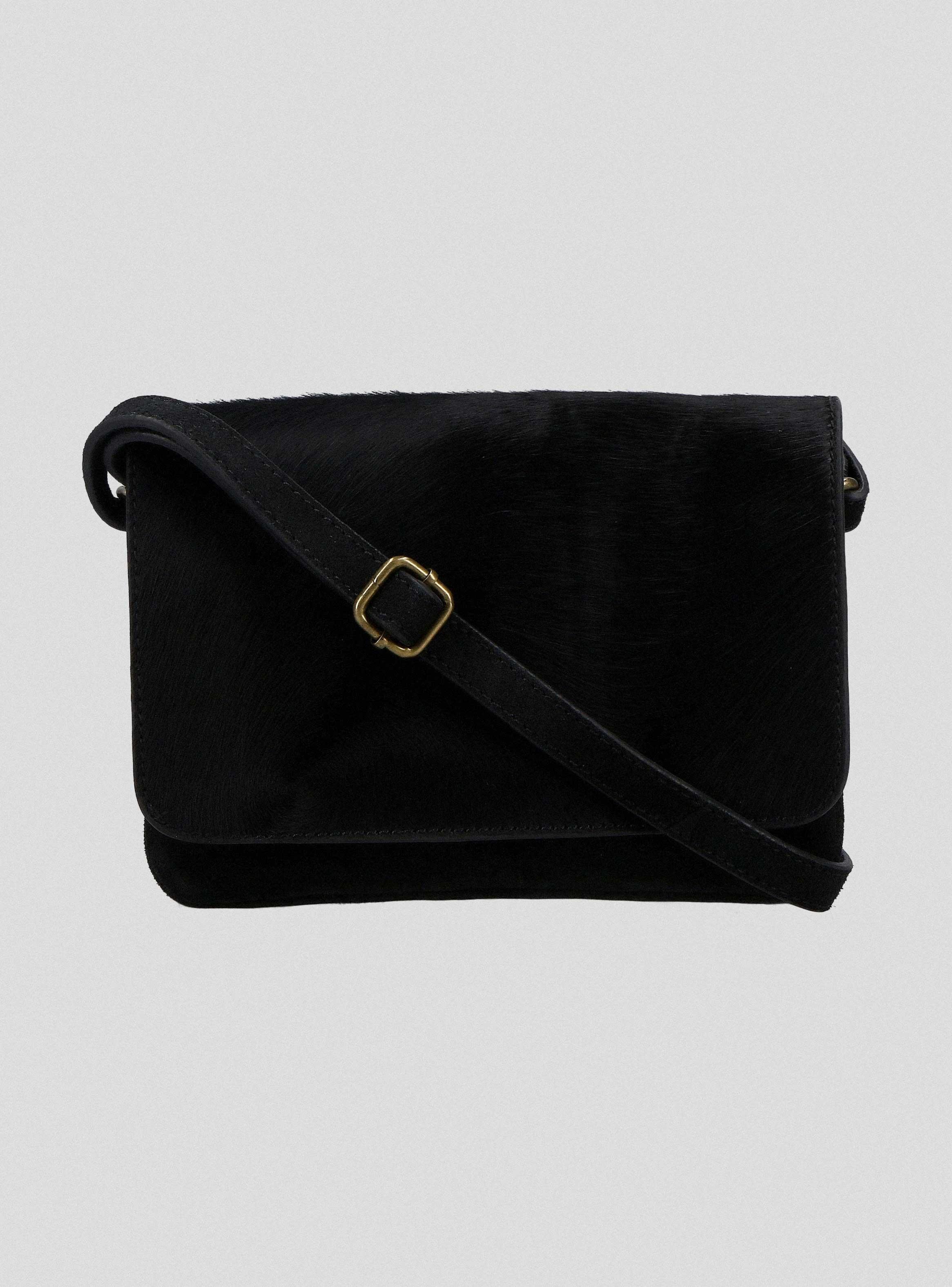 Cartera Crossbody Flap Textura Piel C del Pilar-2