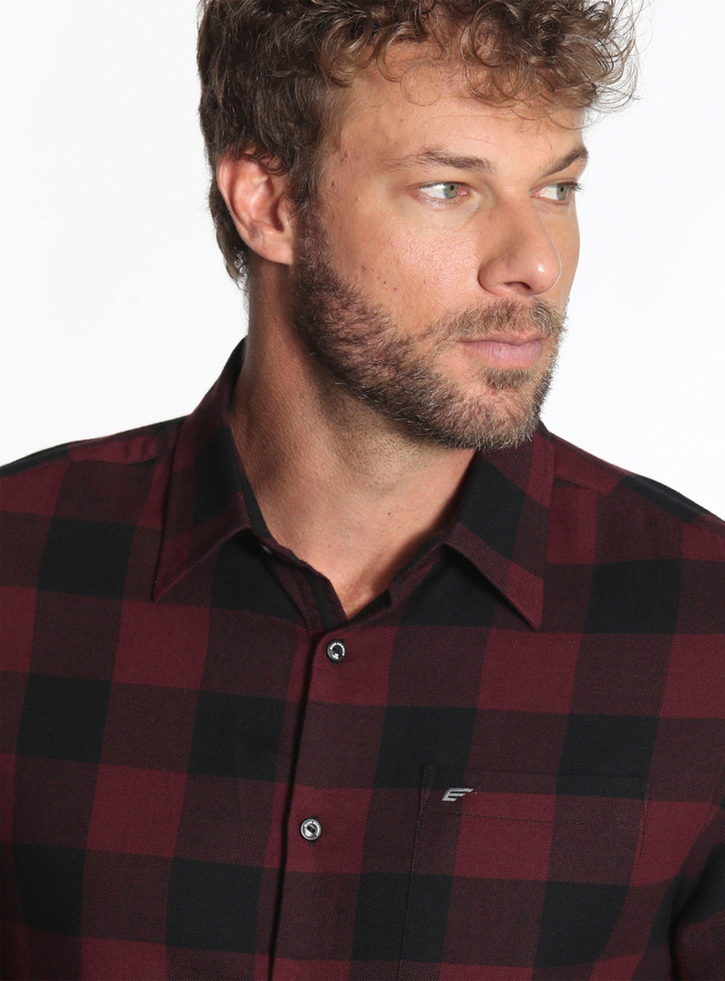 Camisa Regular Flanel Check Cuadros-2