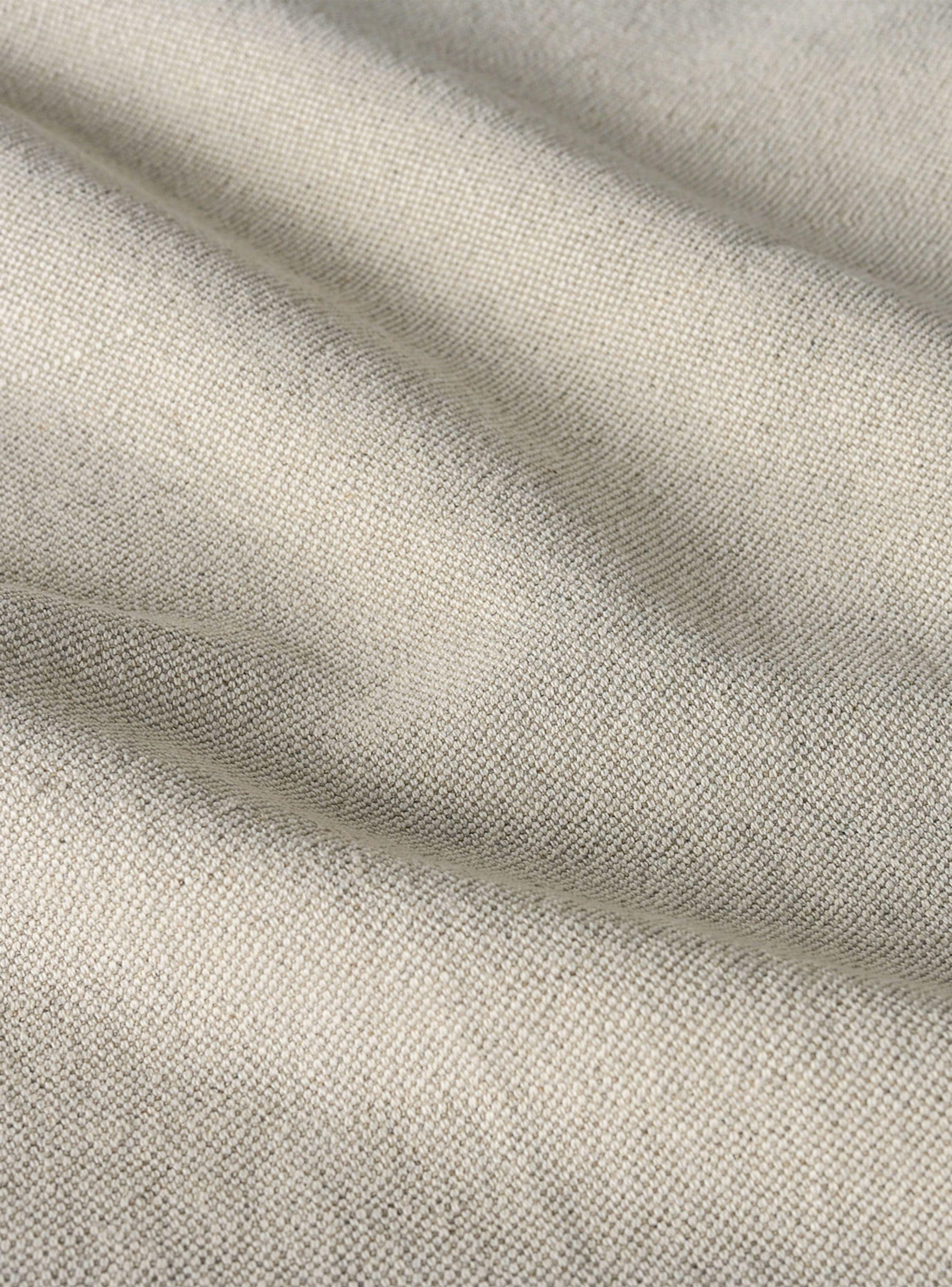 Respaldo Súper King Pestaña Lino Beige-3