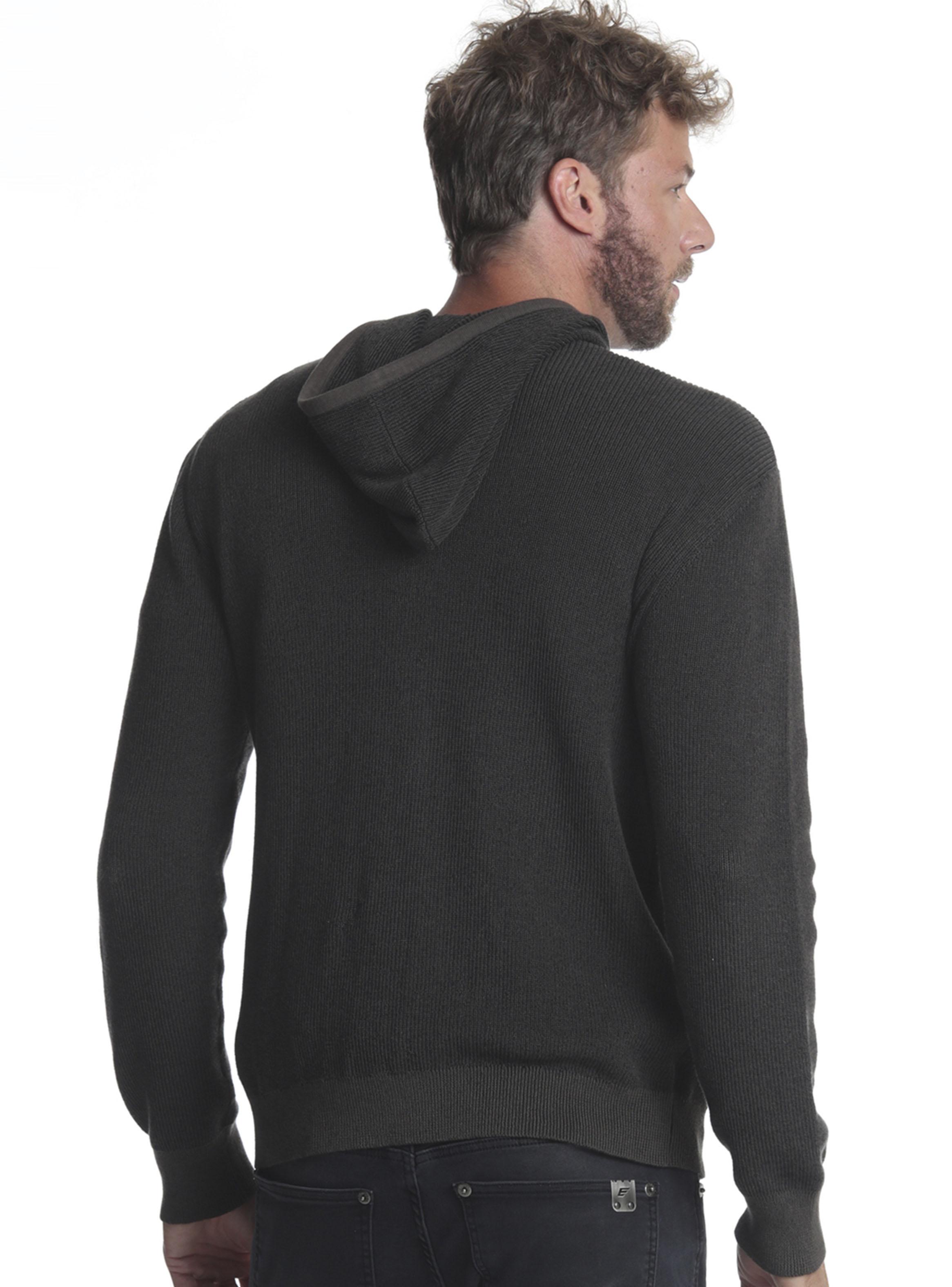 Tejido Regular Full Zipper Capucha Regular-1