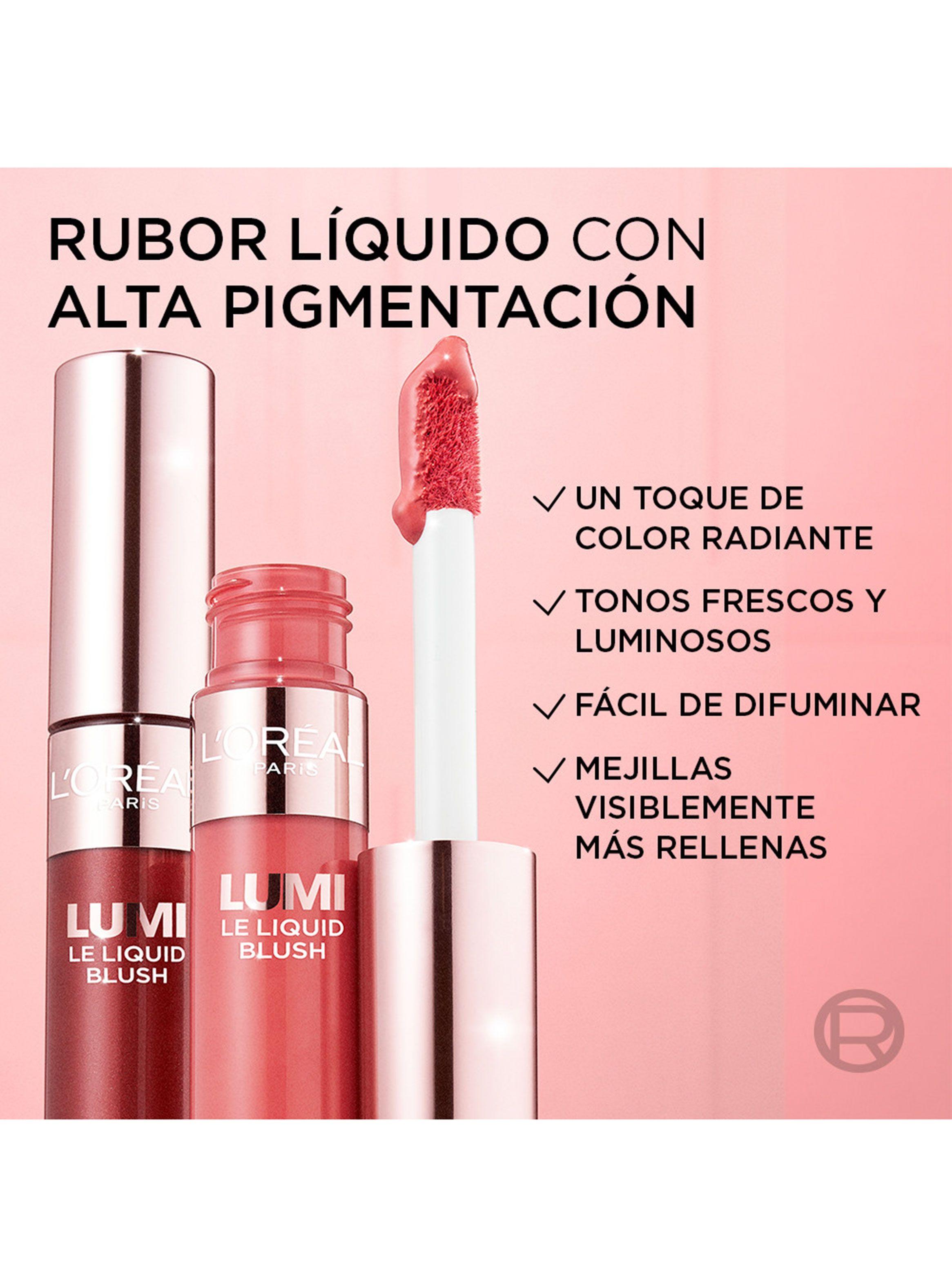 Rubor Líquido Lumi Le Liquid Blush 635 Worth It Medium 11ml L'Oréal Paris-5