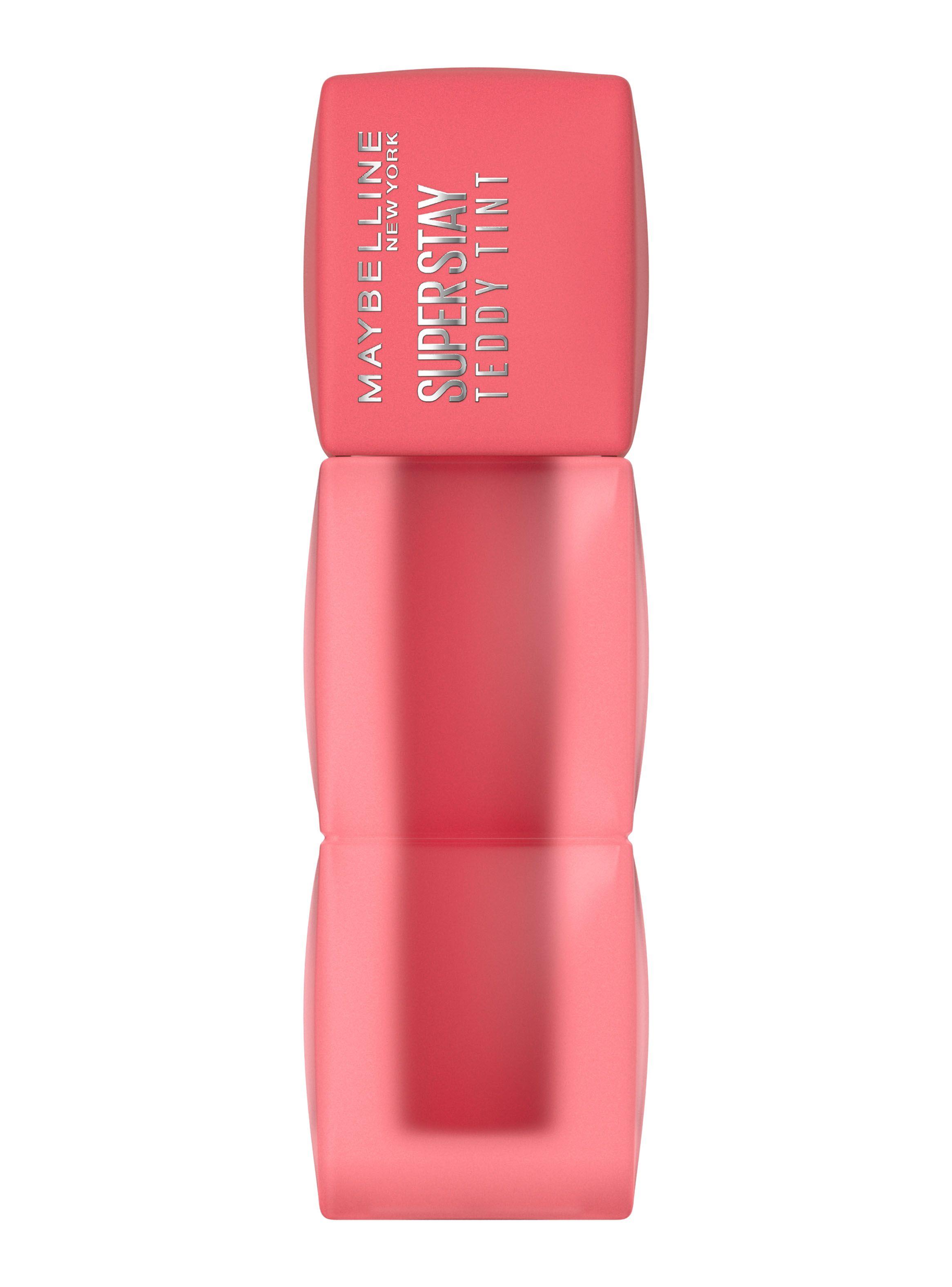 Labial Super Stay Teddy Tint Petalcore Maybelline-2