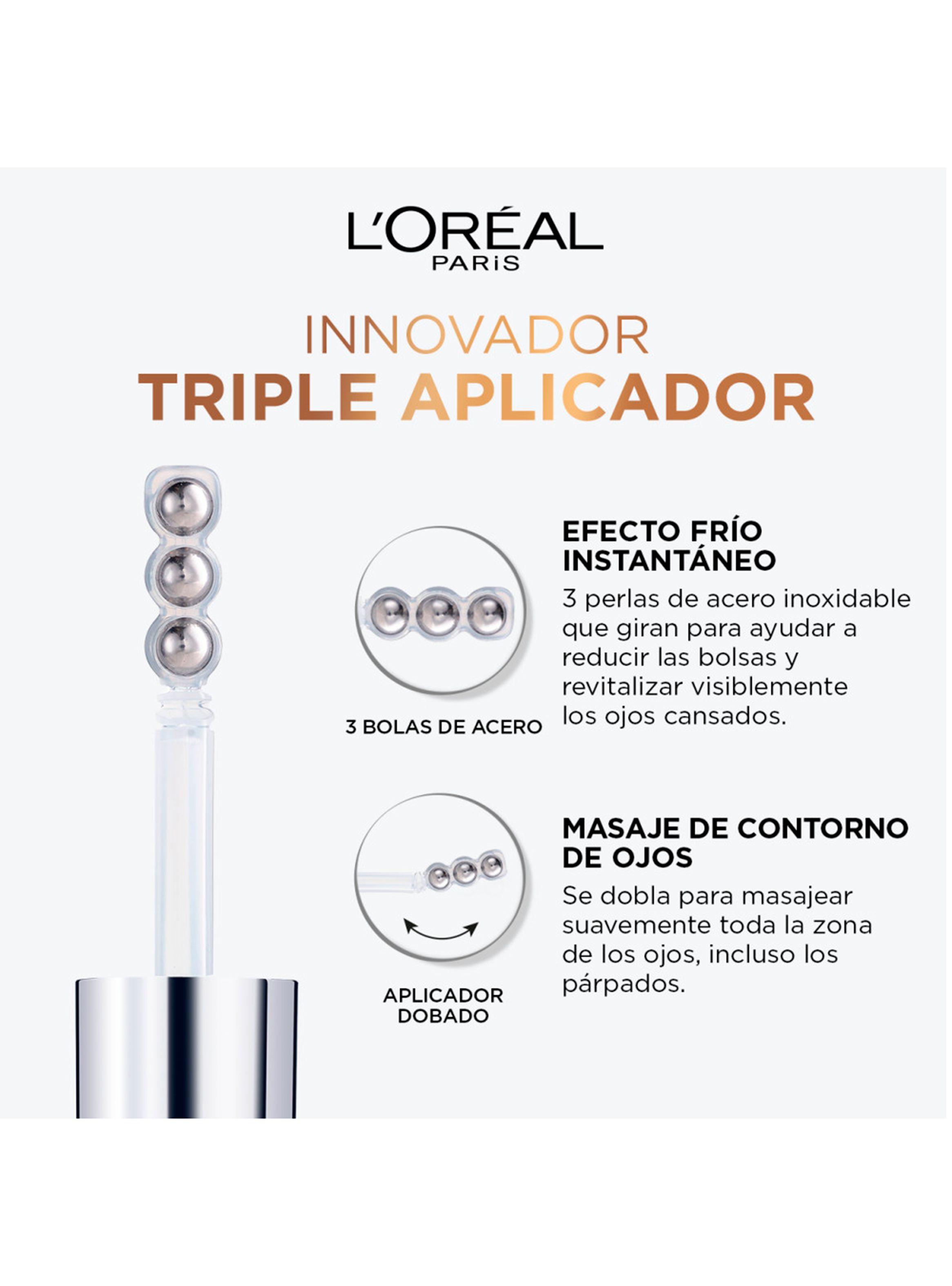 L’Oréal Paris Sérum de Ojos Glycolic Bright [3% Ácido Glicólico + Vitamina CG + Niacinamida] 20g-4