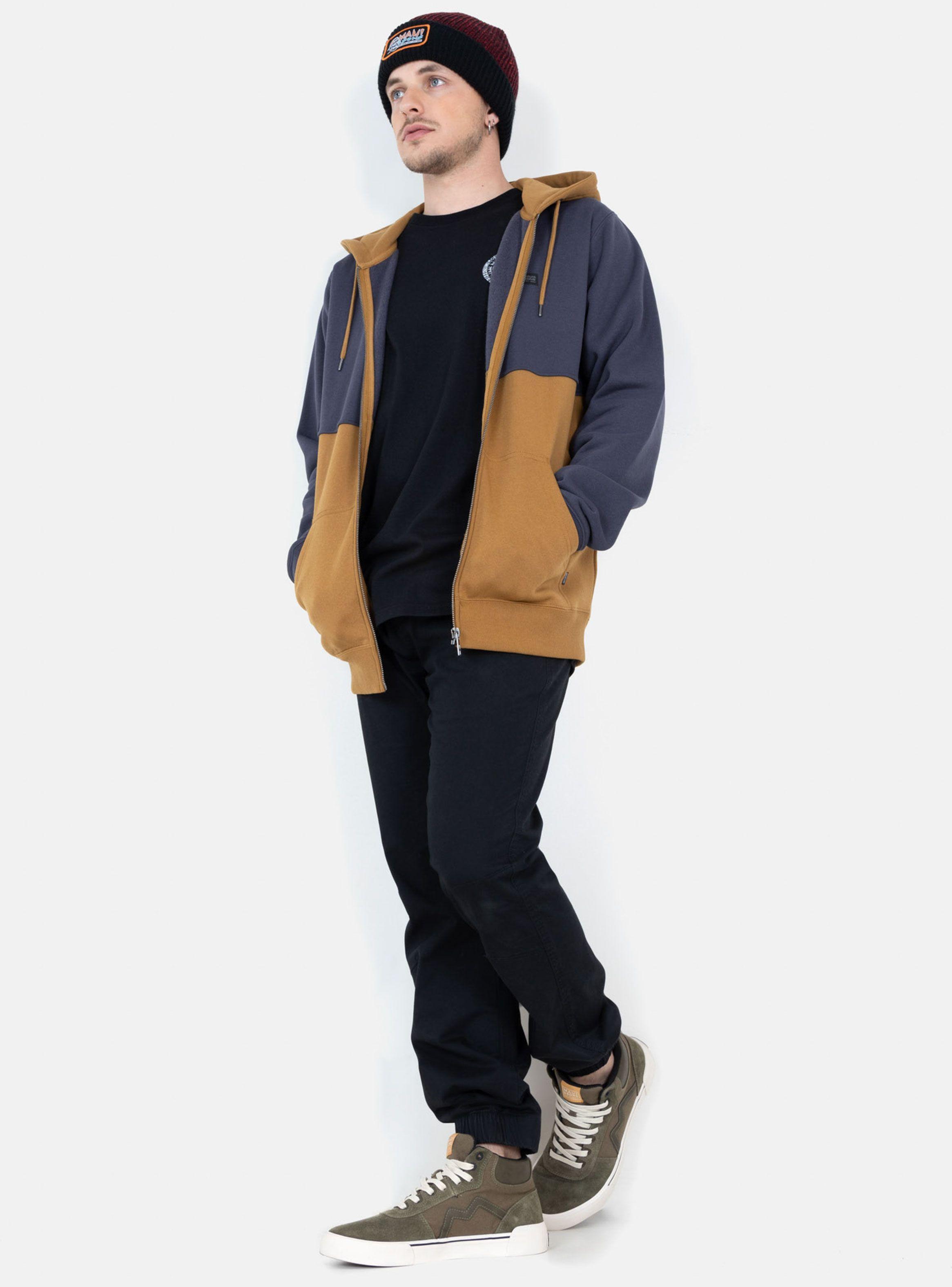 Polerón Fullzipper Capucha Bicolor-3
