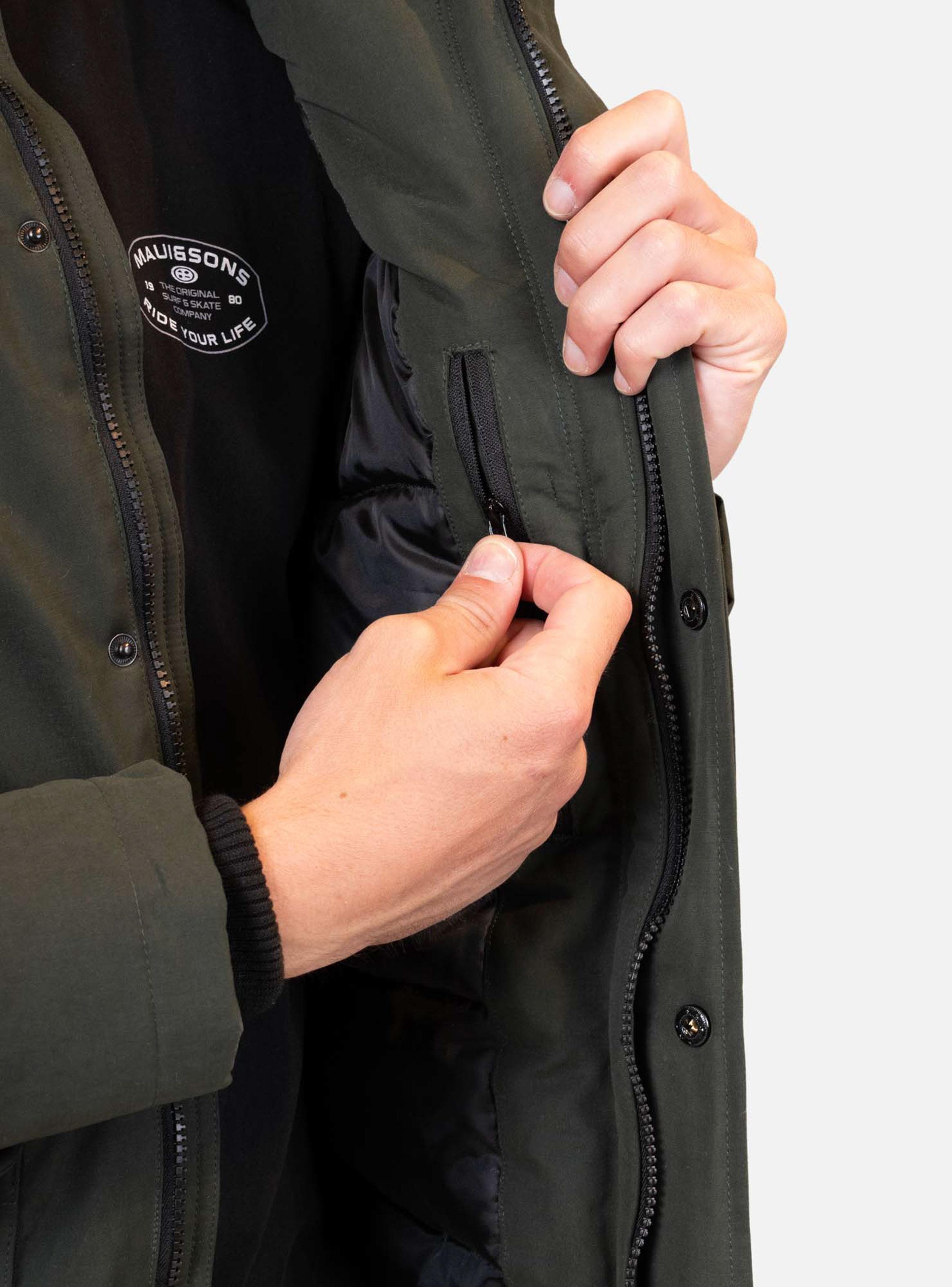 Chaqueta Larga Capucha-2