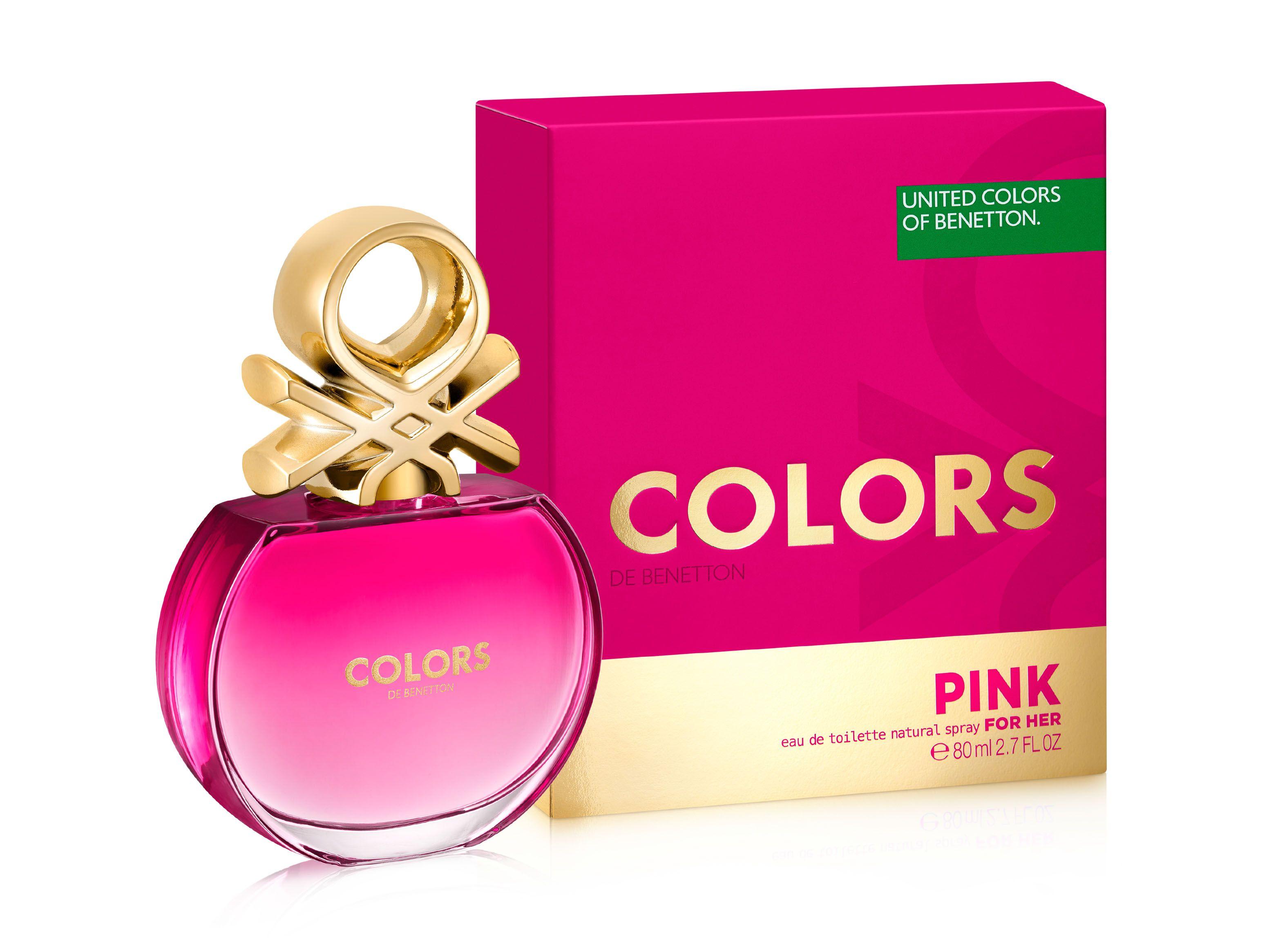 Perfume Benetton Colors Pink Mujer EDT 80 ml-1