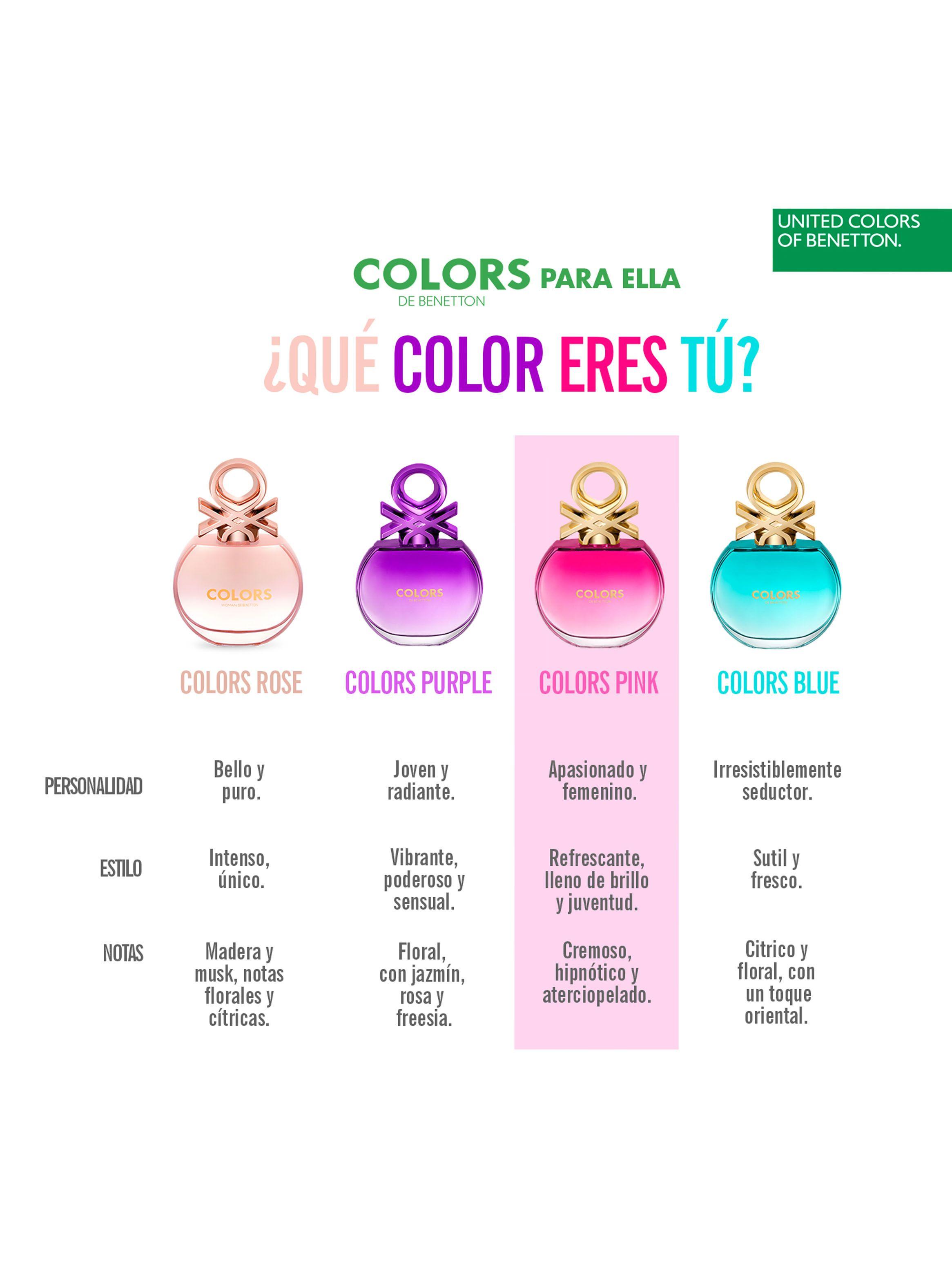 Perfume Benetton Colors Pink Mujer EDT 80 ml-6