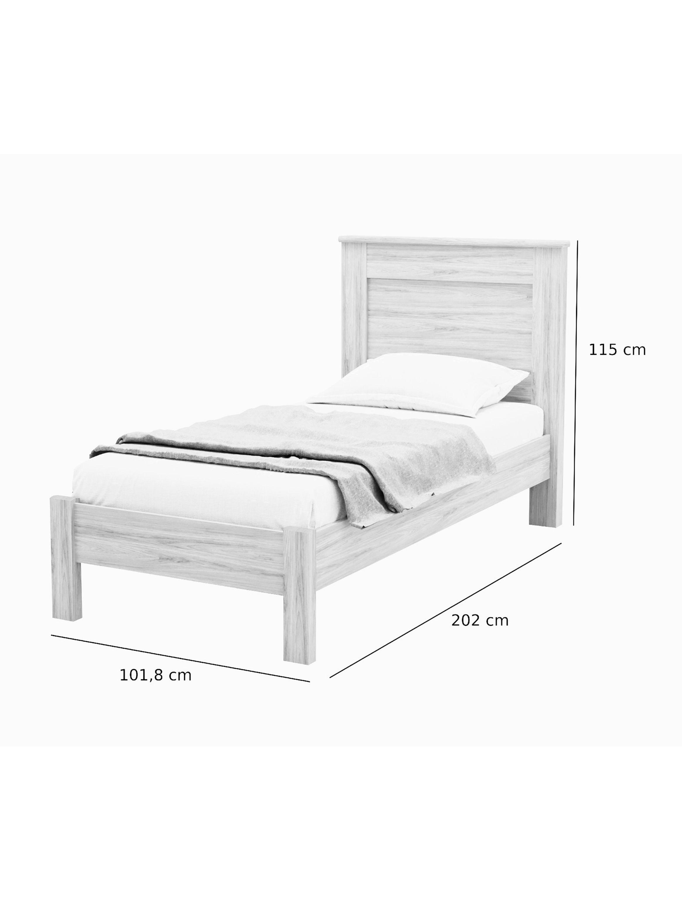 Cama 1 Plaza Munique Blanco-1