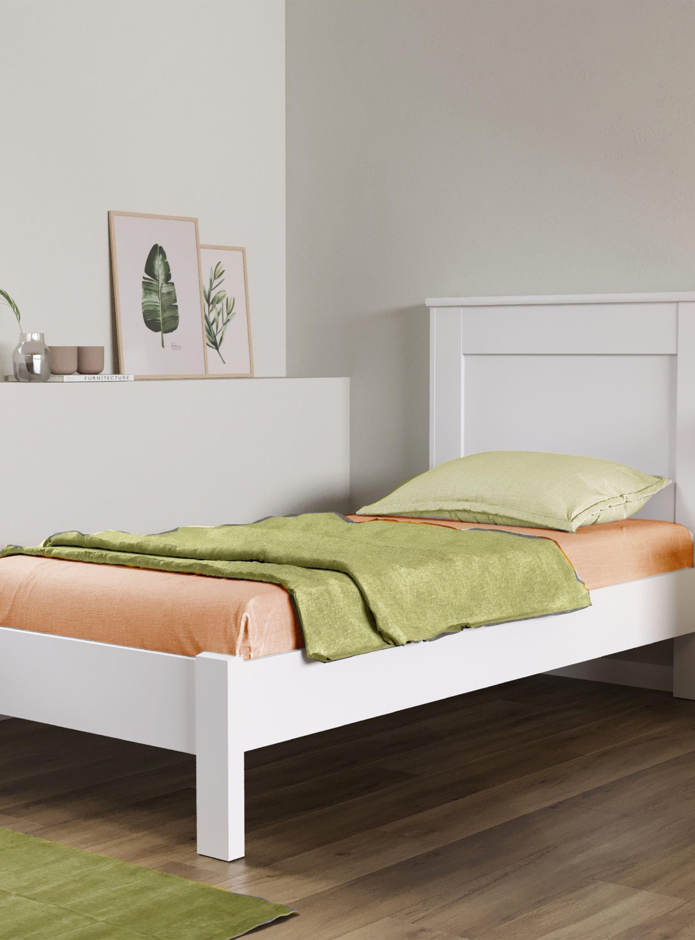 Cama 1 Plaza Munique Blanco-4