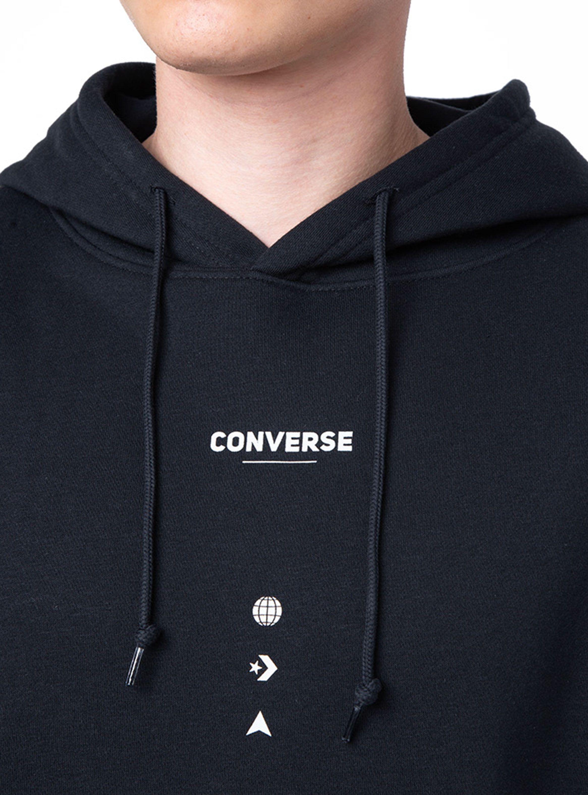 Polerón Hoo Wordmark Graphic Loose Fit-2