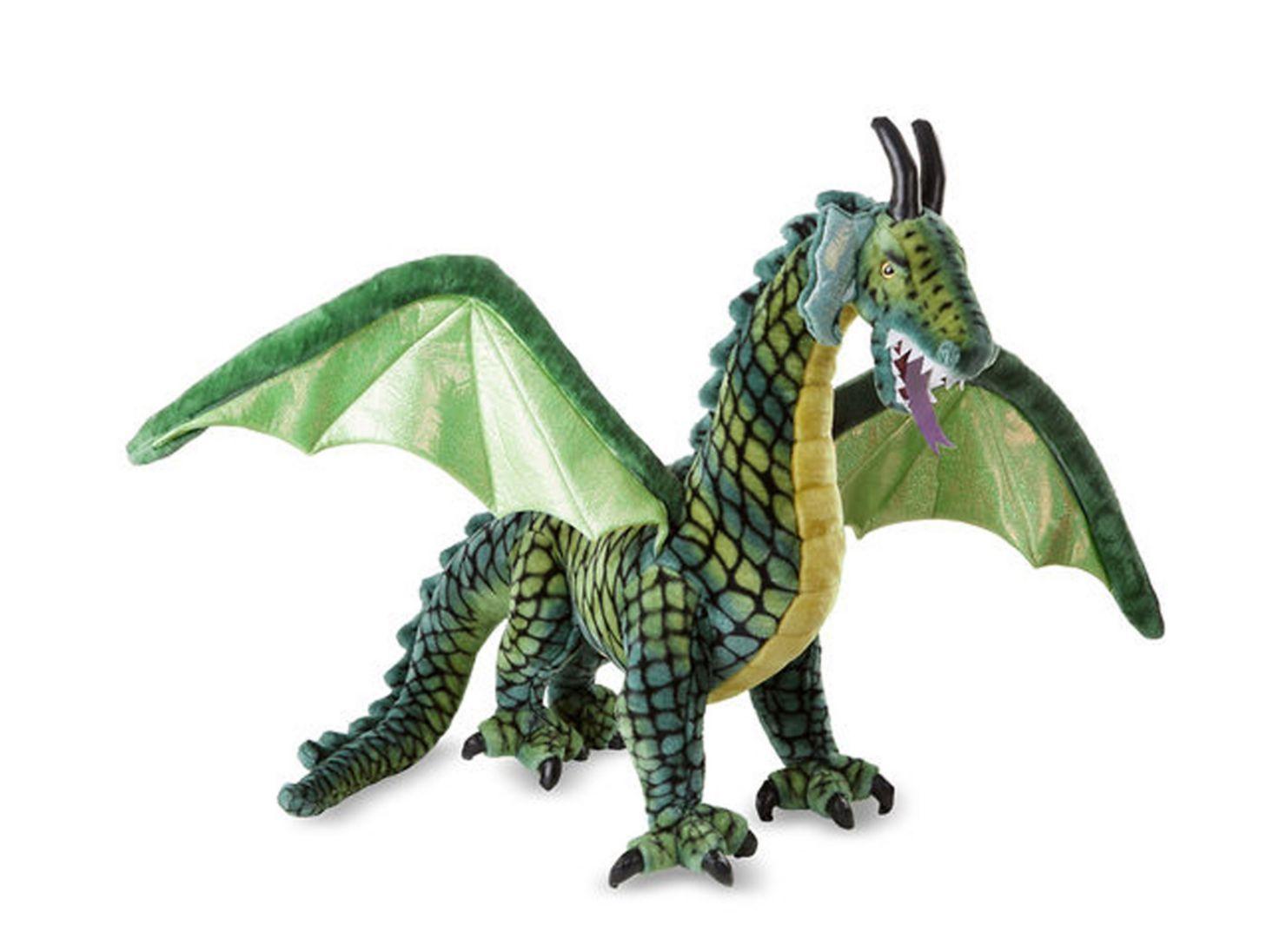 Melissa & Doug Peluche Dragón Grande Caramba-0