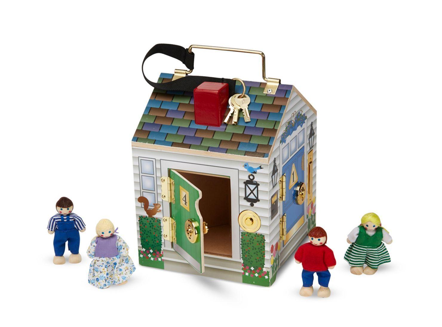 Melissa & Doug Casa de Madera con Timbre Caramba-1
