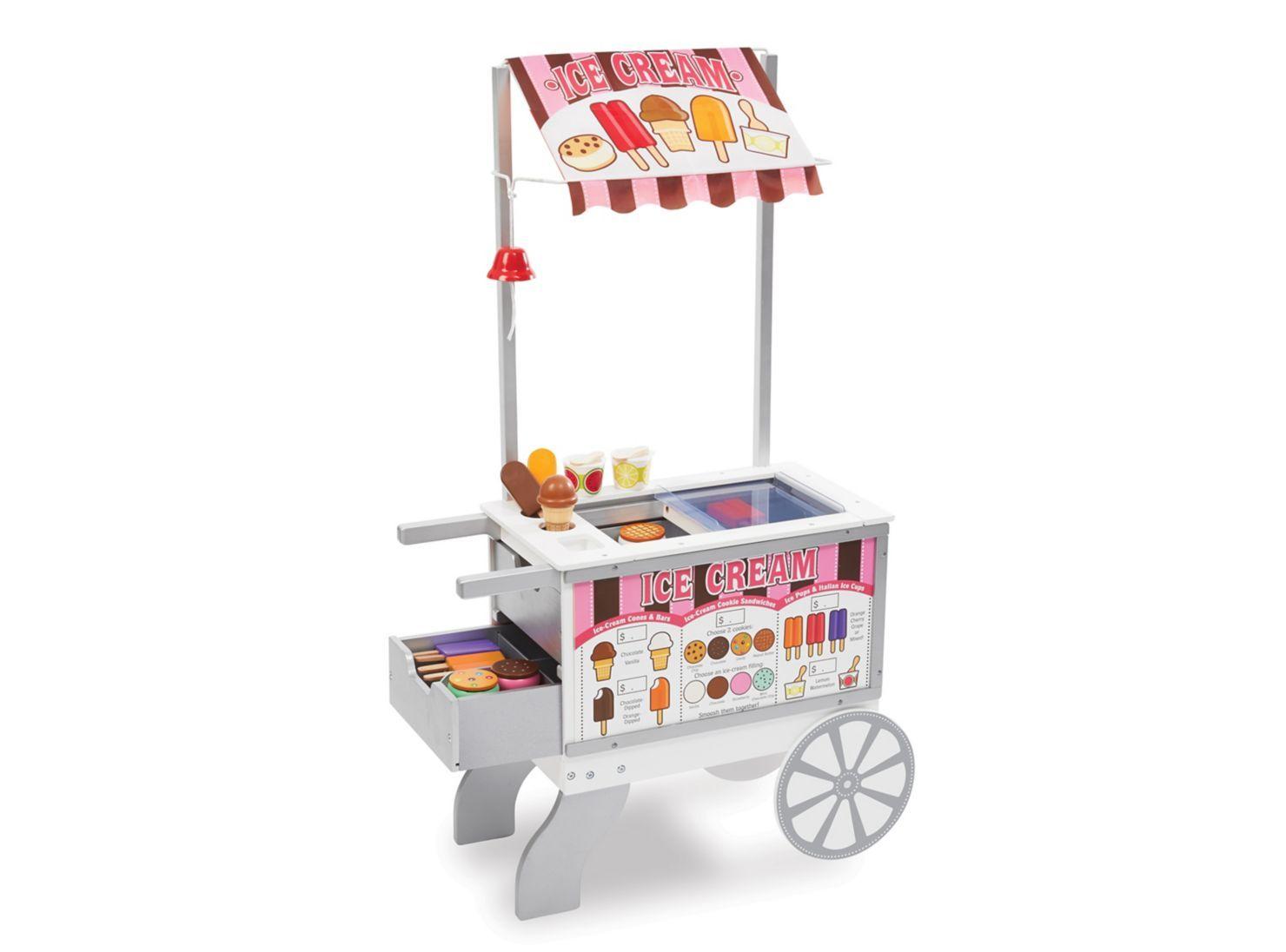 Melissa & Doug Carrito de hot dogs & helados Caramba-0