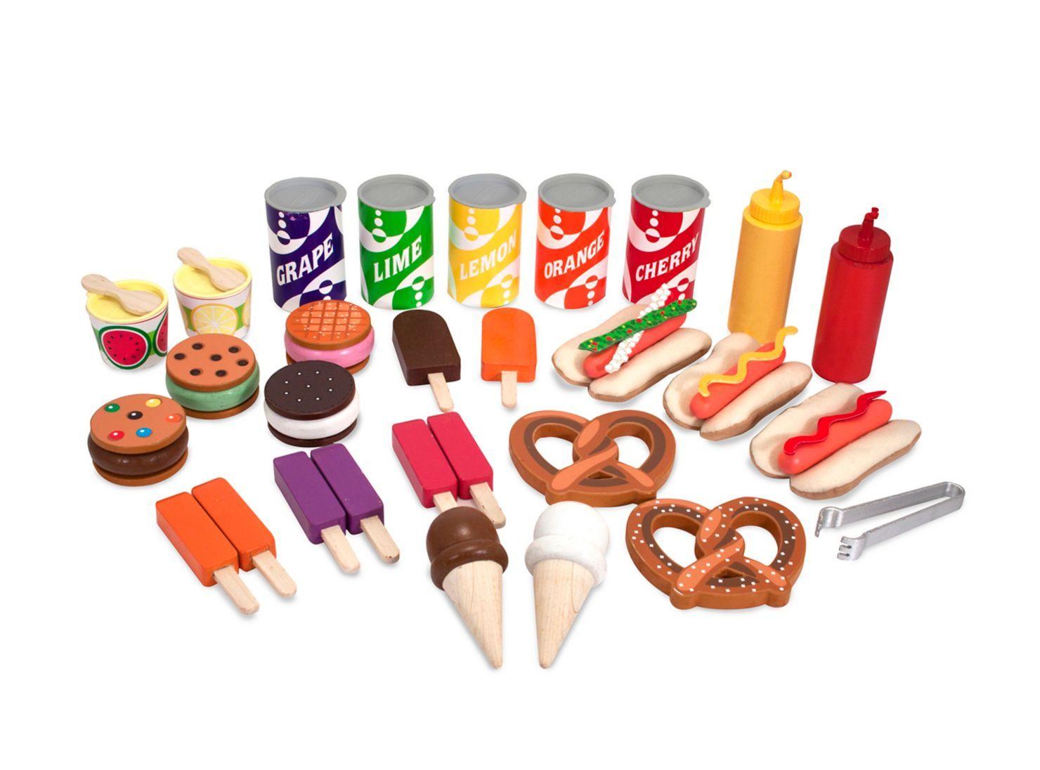 Melissa & Doug Carrito de hot dogs & helados Caramba-1