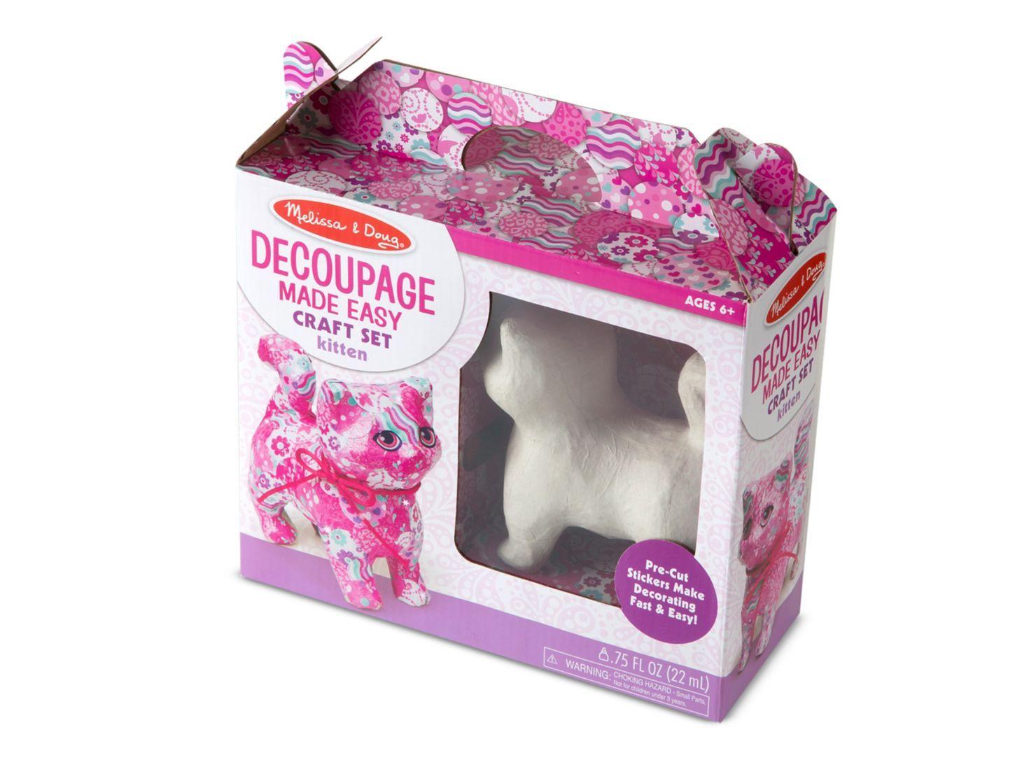 Set Caramba para Decorar Decoupage Gato-1