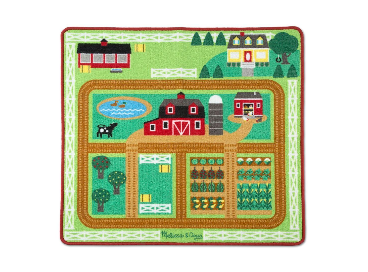 Melissa & Doug Alfombra Granja Caramba-0