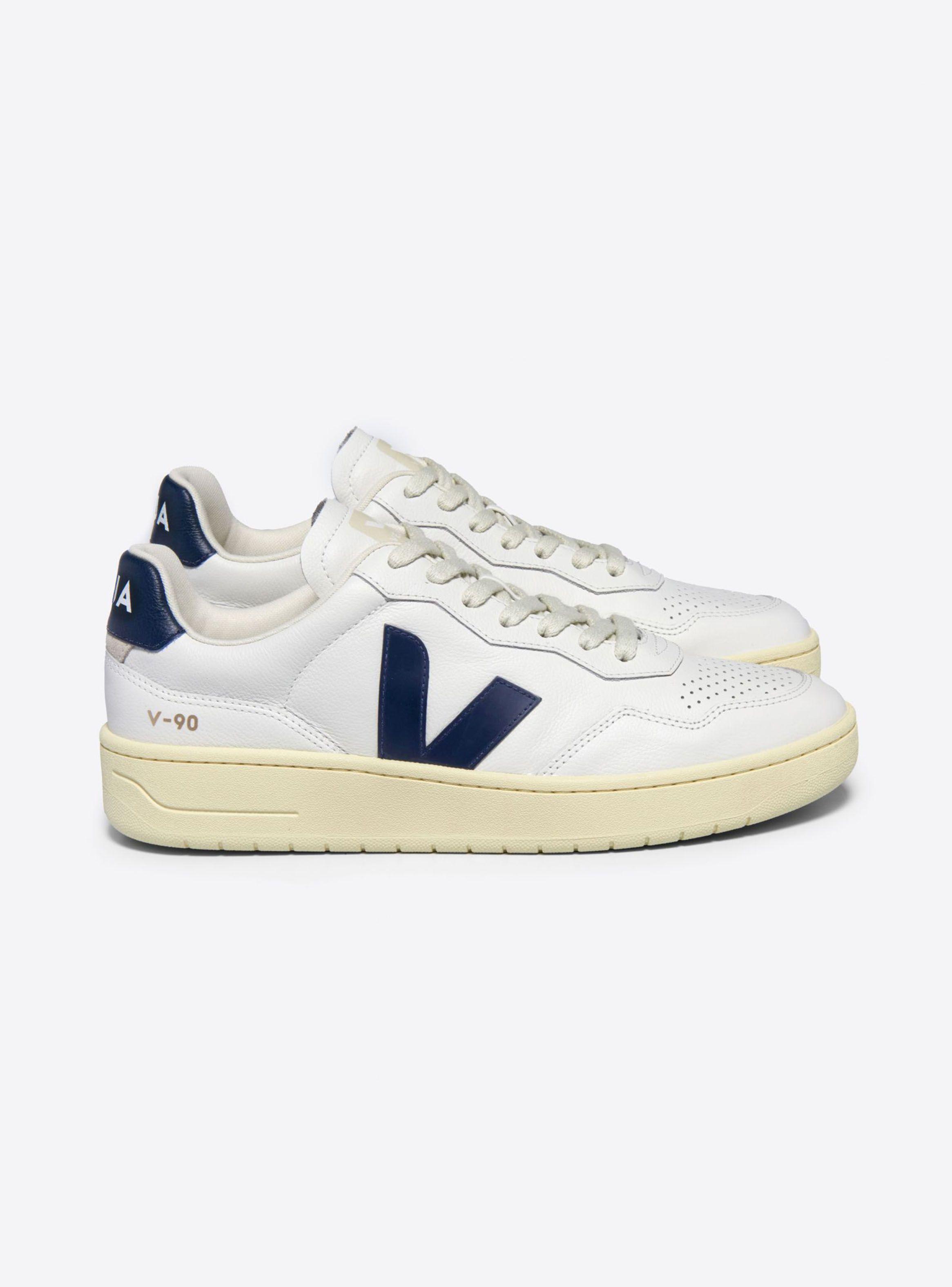 Zapatilla Urbana Hombre V-90 Leather White Nautico-0