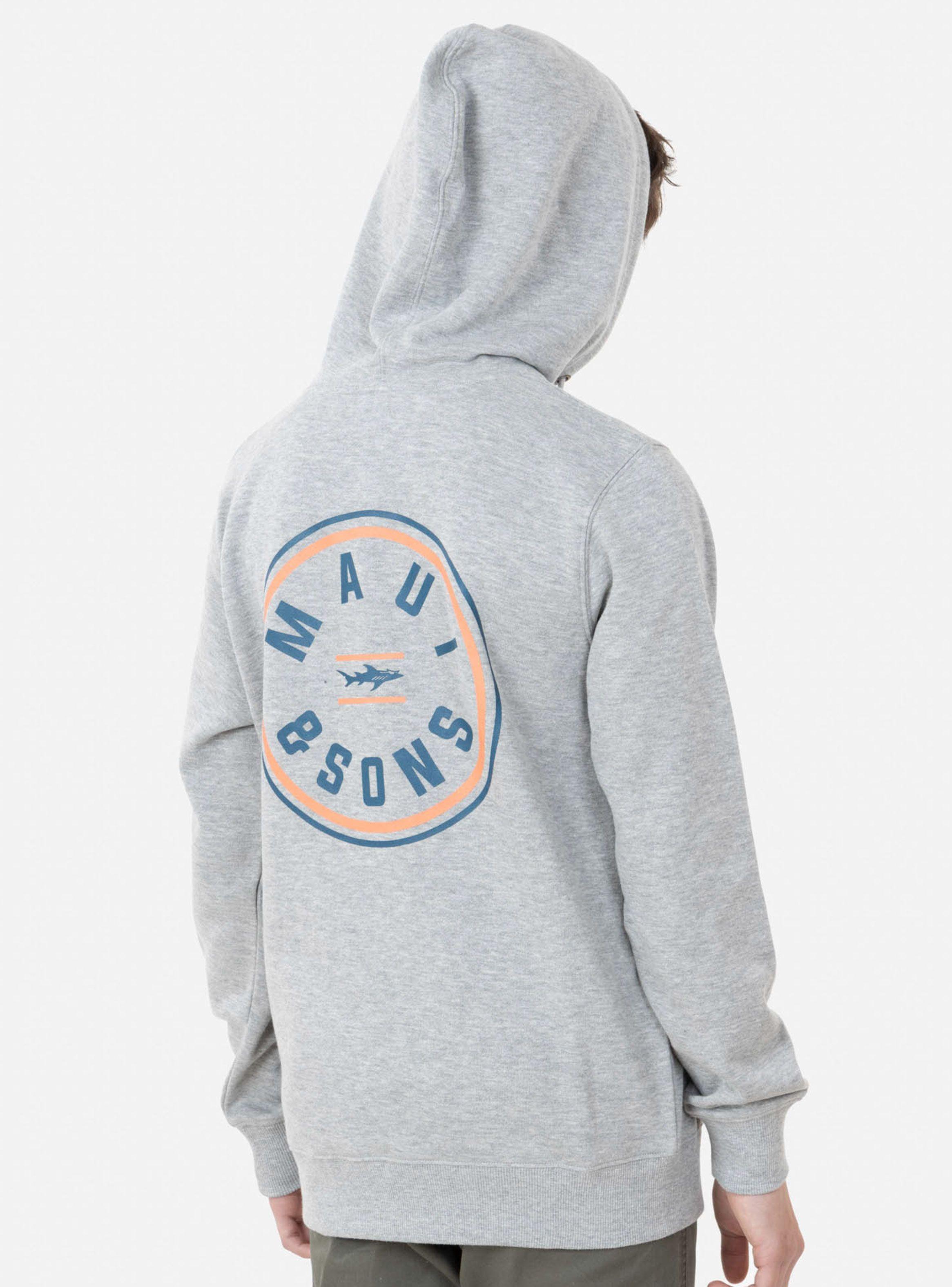 Polerón Canguro Mel Gris-1