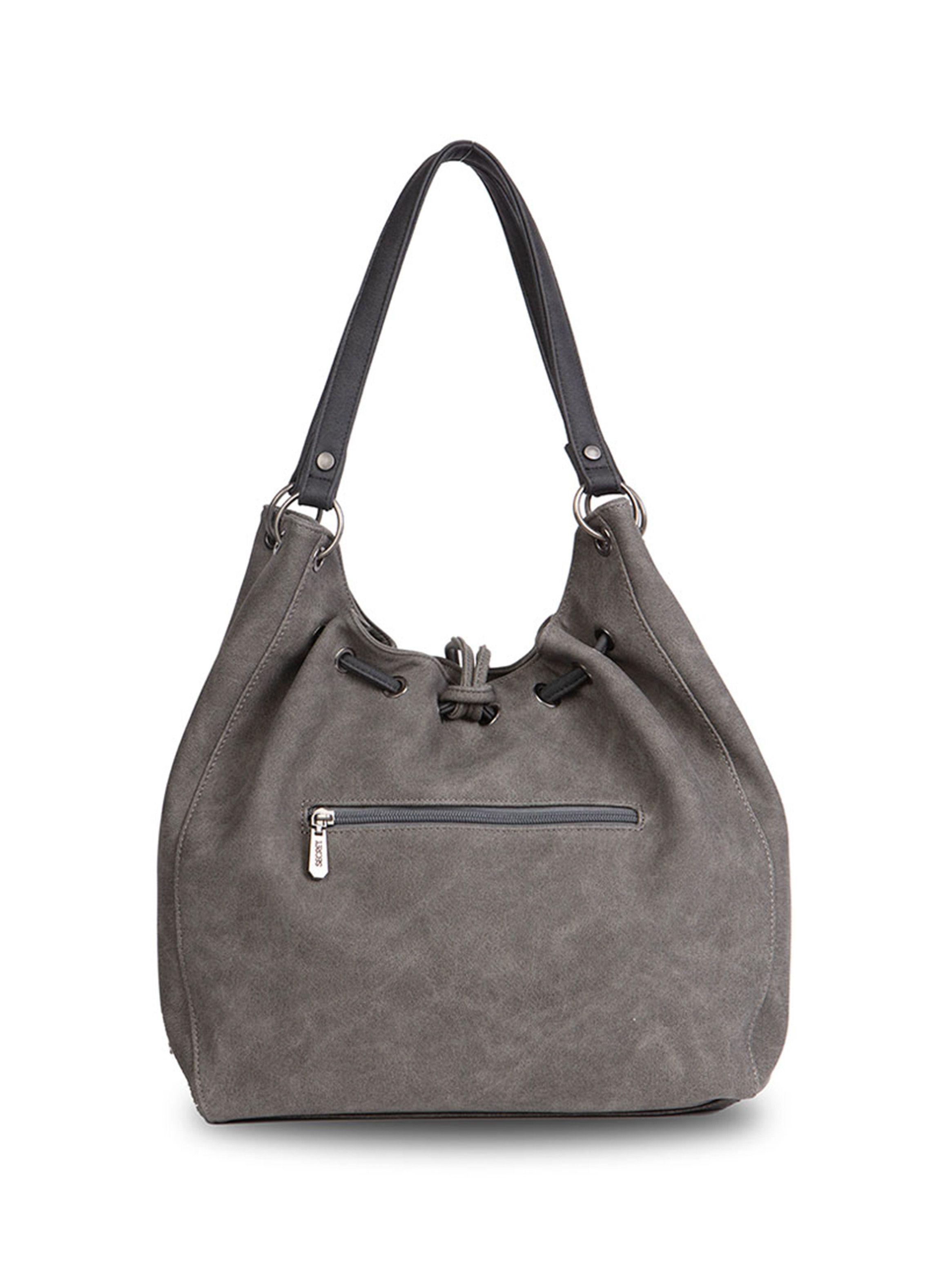 Cartera de Hombro Secret Shoulder Bag L3dv Gris-Mostaza-1