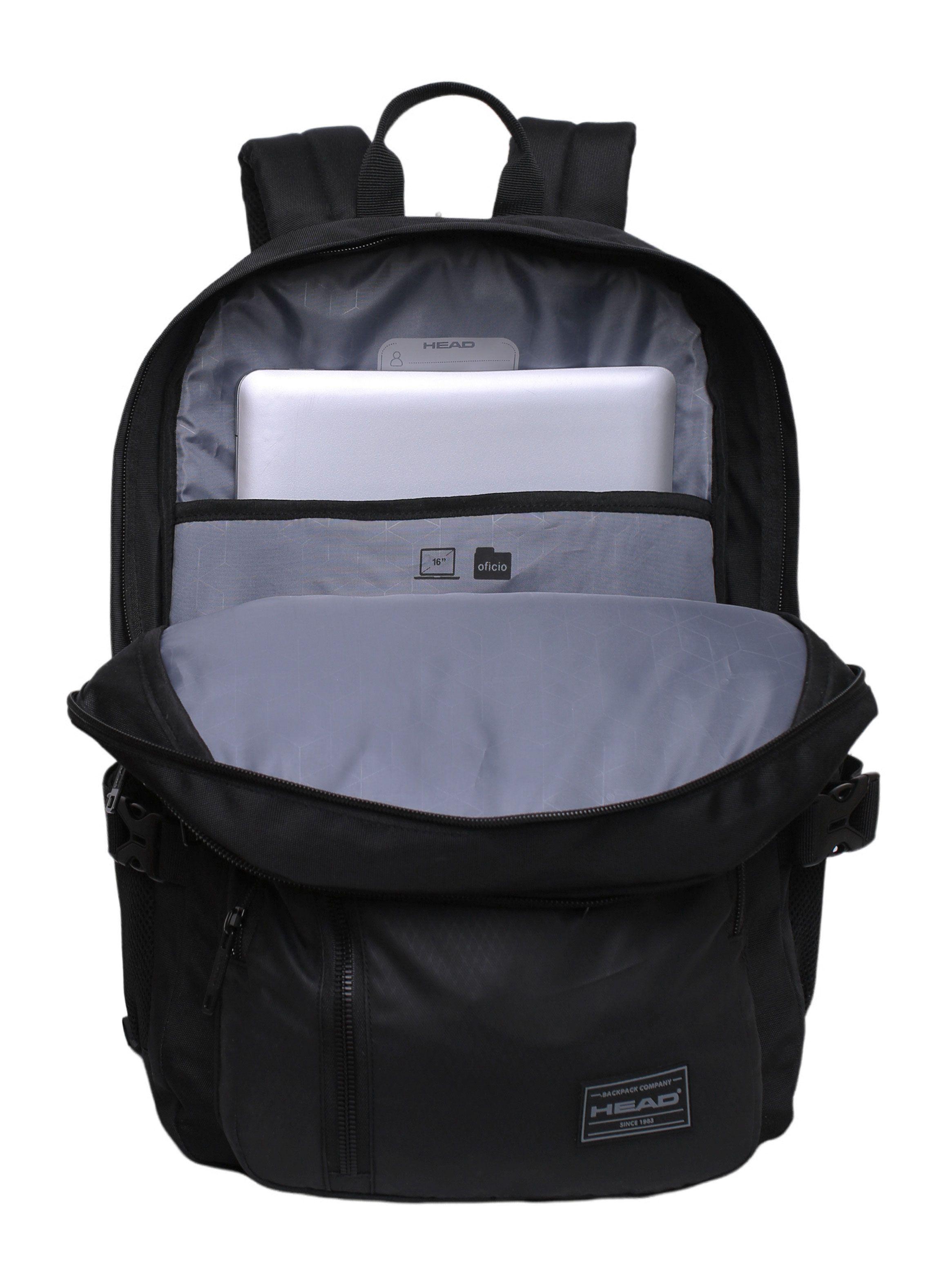 Mochila Notebook 40L Logan Reverse Negro-4