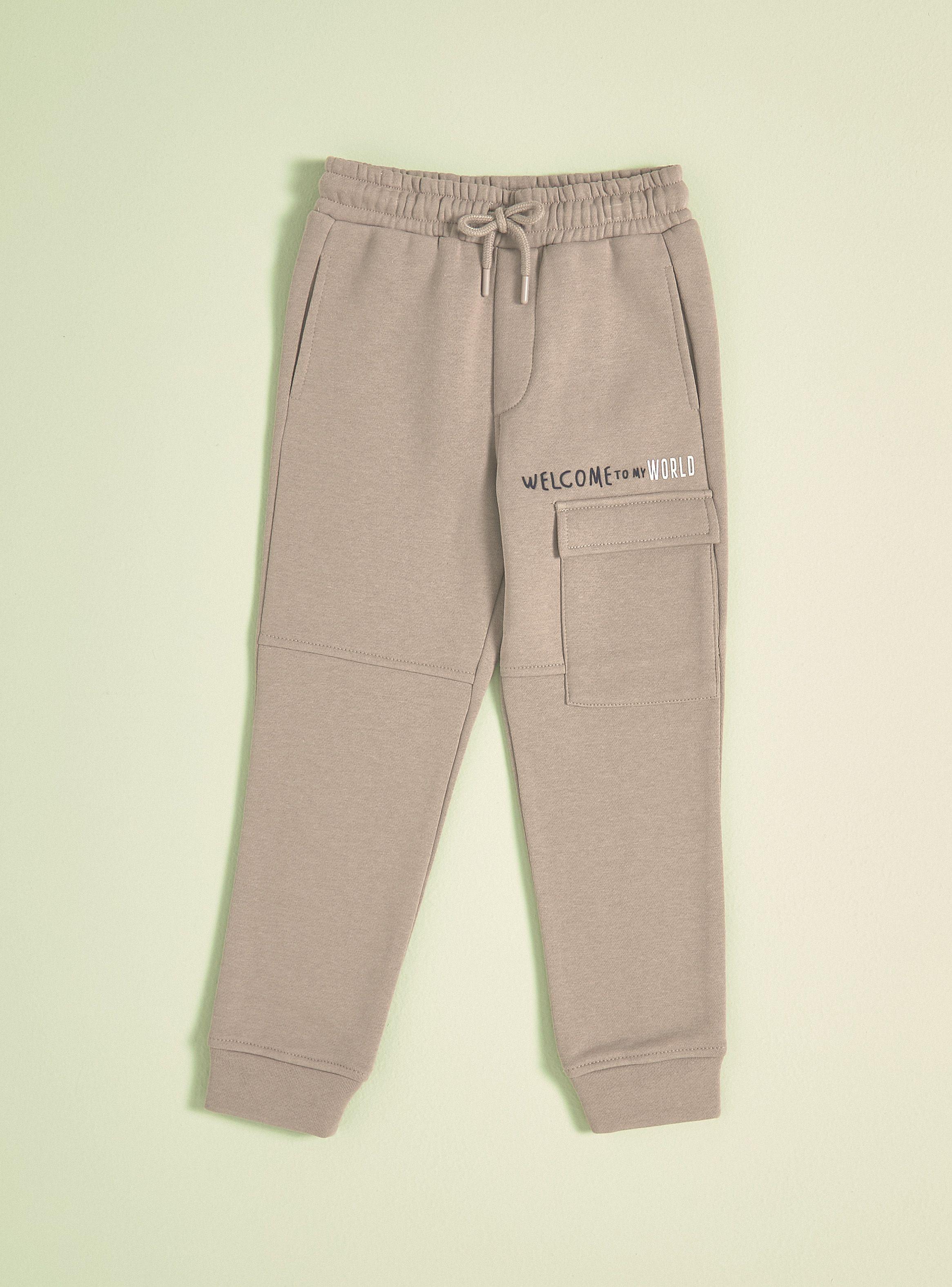 Pantalón Buzo Cargo-0