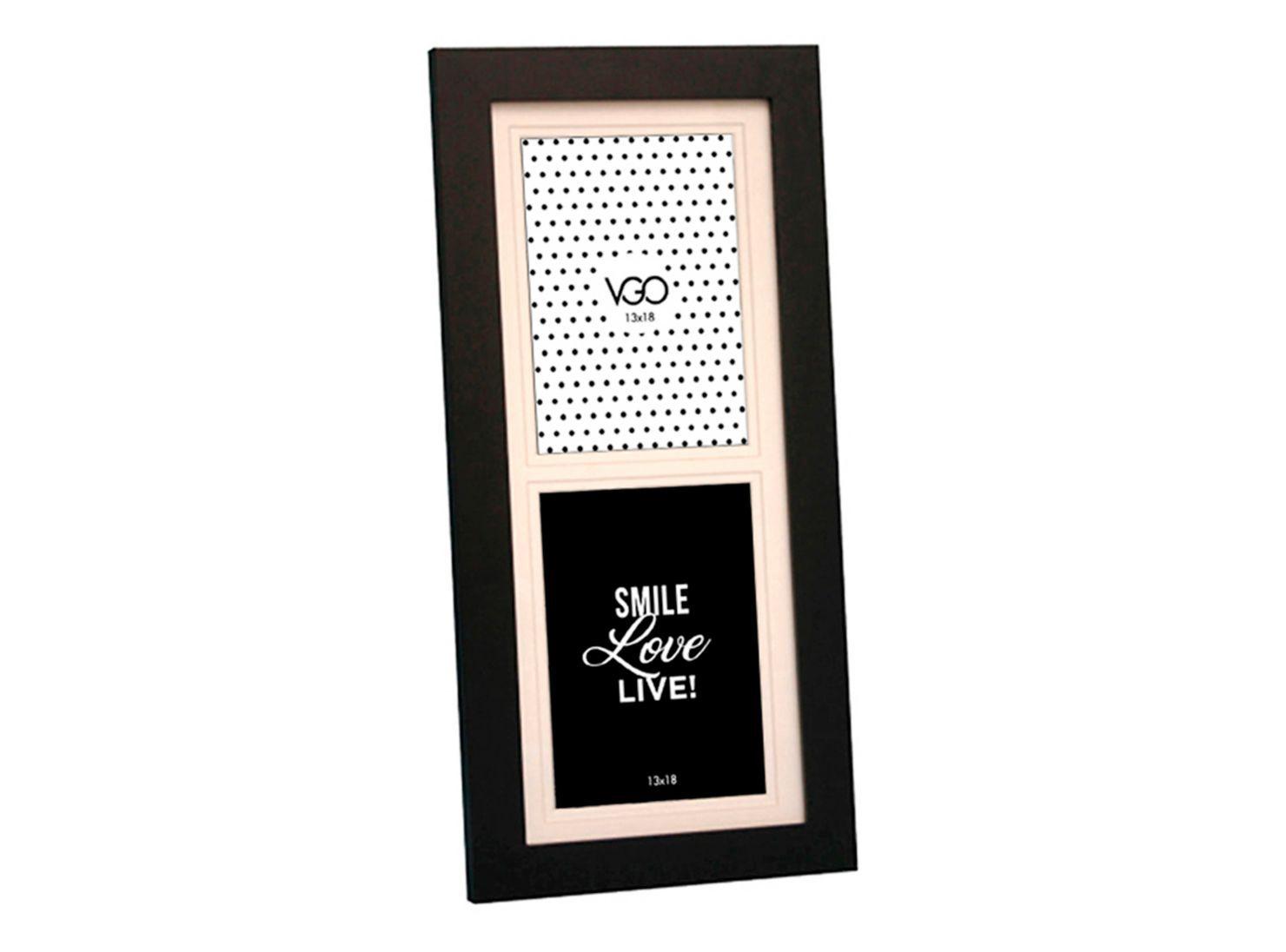 Marco 13x18 cm x2 Madera Attimo-0