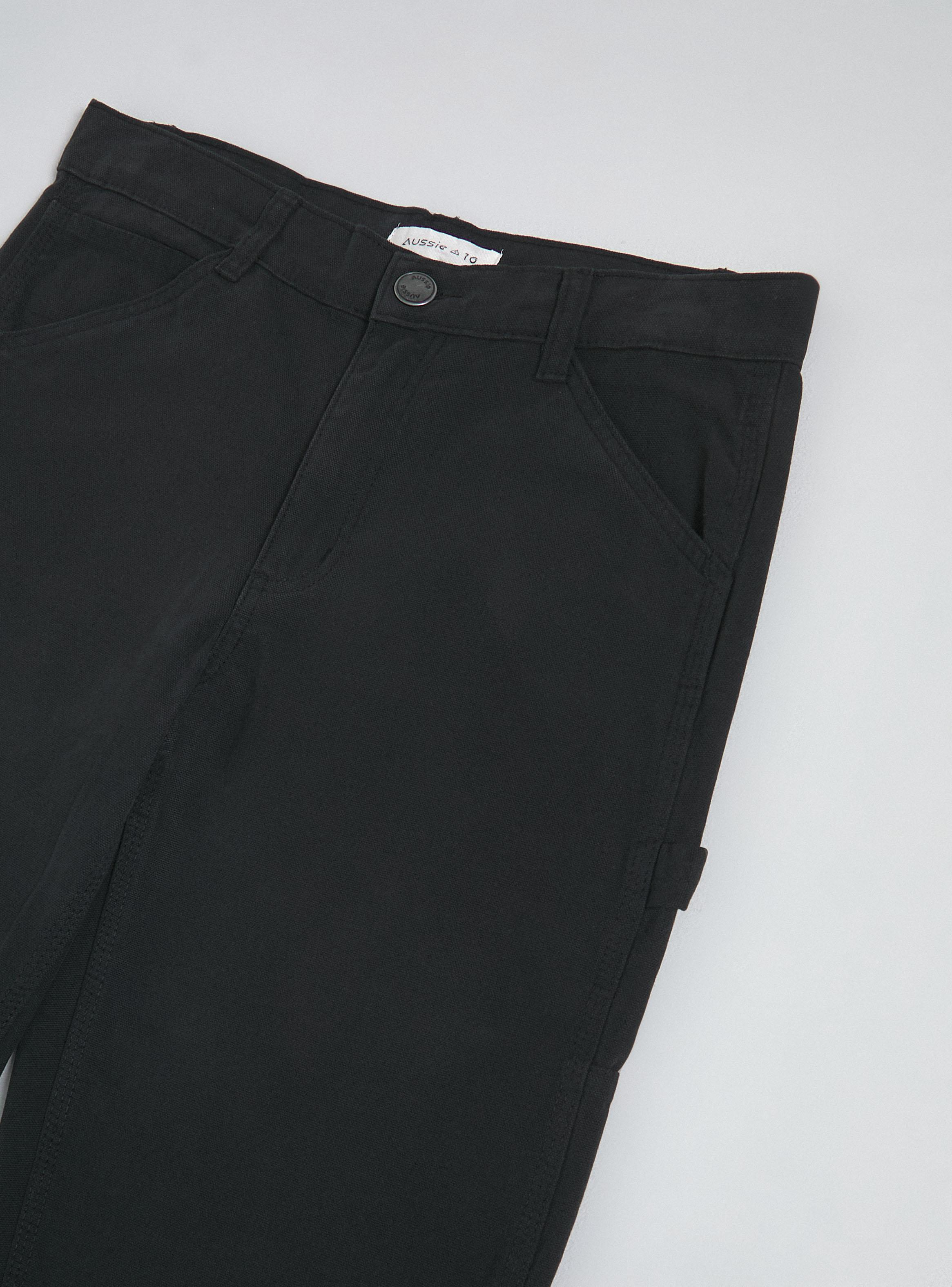 Pantalón Carpintero Suelto-2