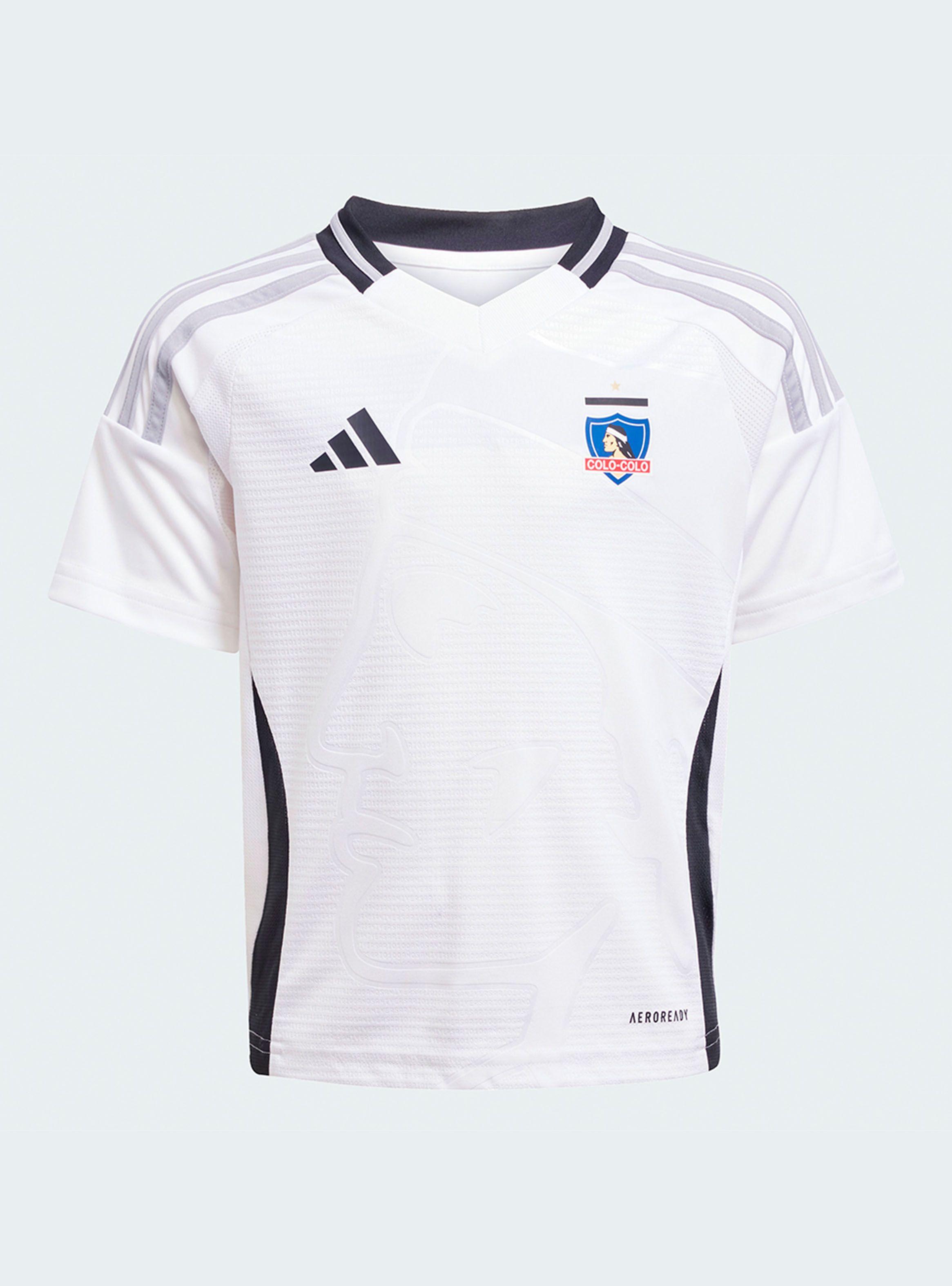Conjunto de Fútbol Camiseta -Short Jr Local Colo Colo 2025-3