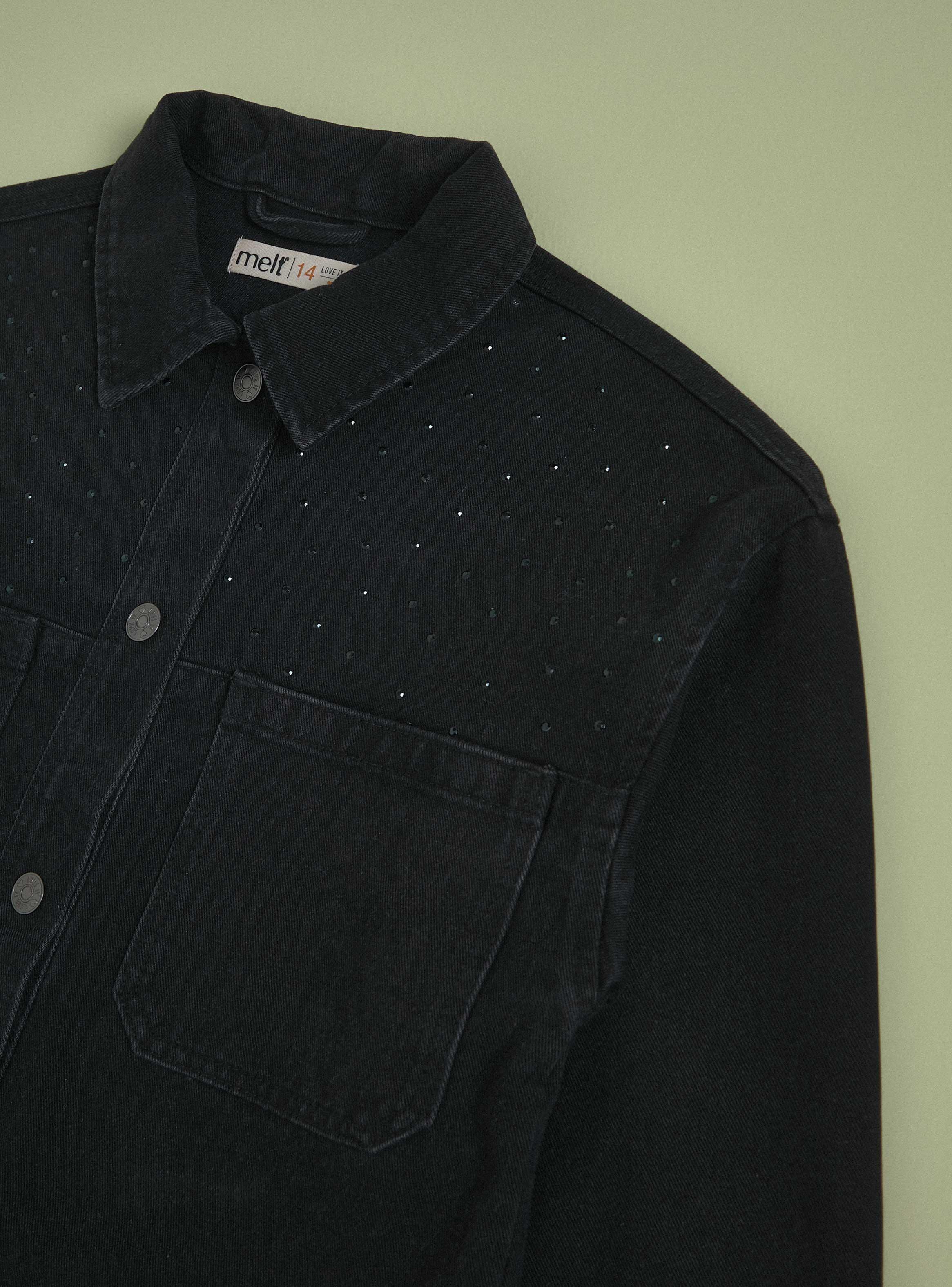 Chaleco Denim Brillos-4