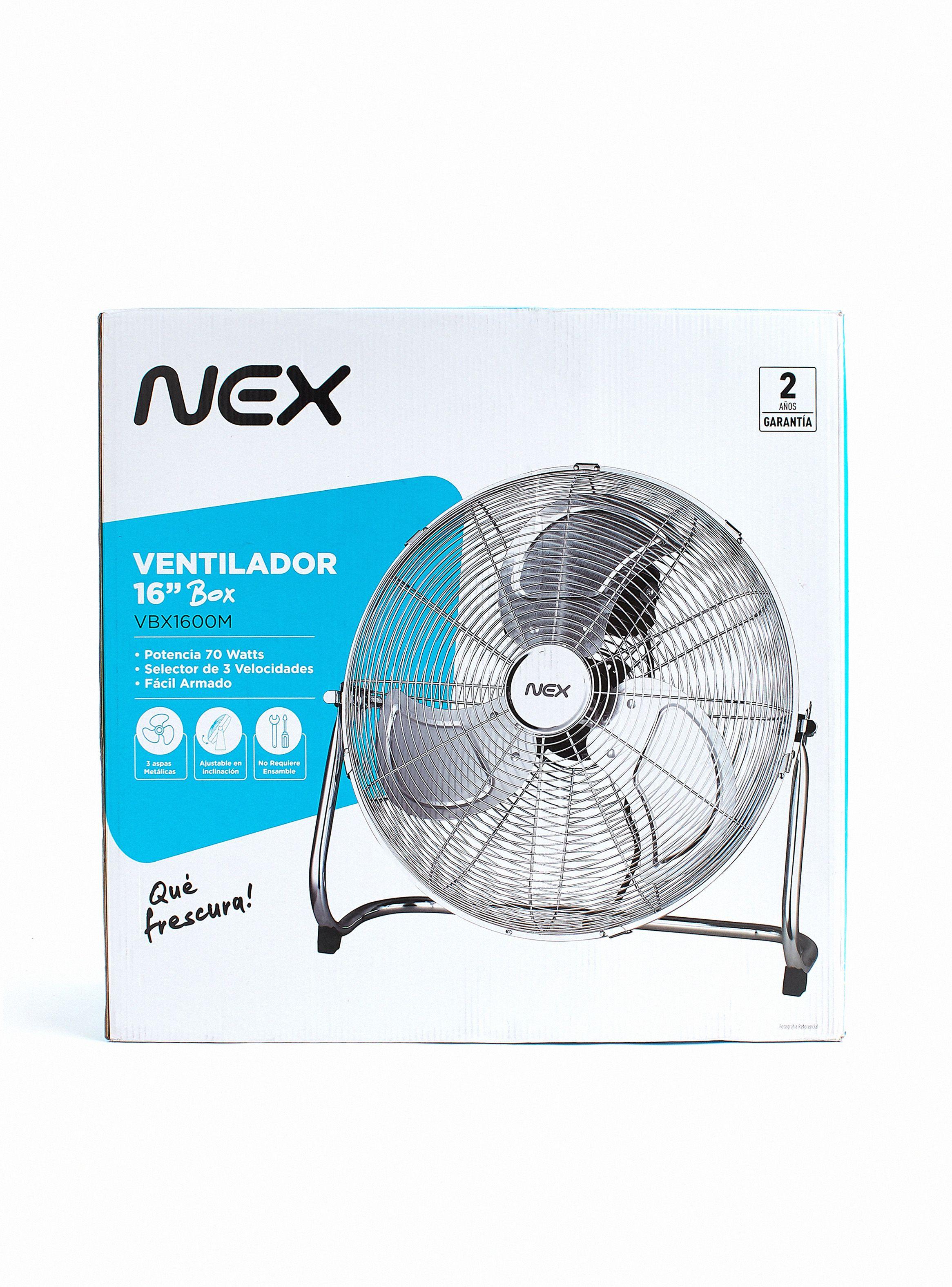 Ventilador de Sobremesa 16" Box Silver VBX1600M-5