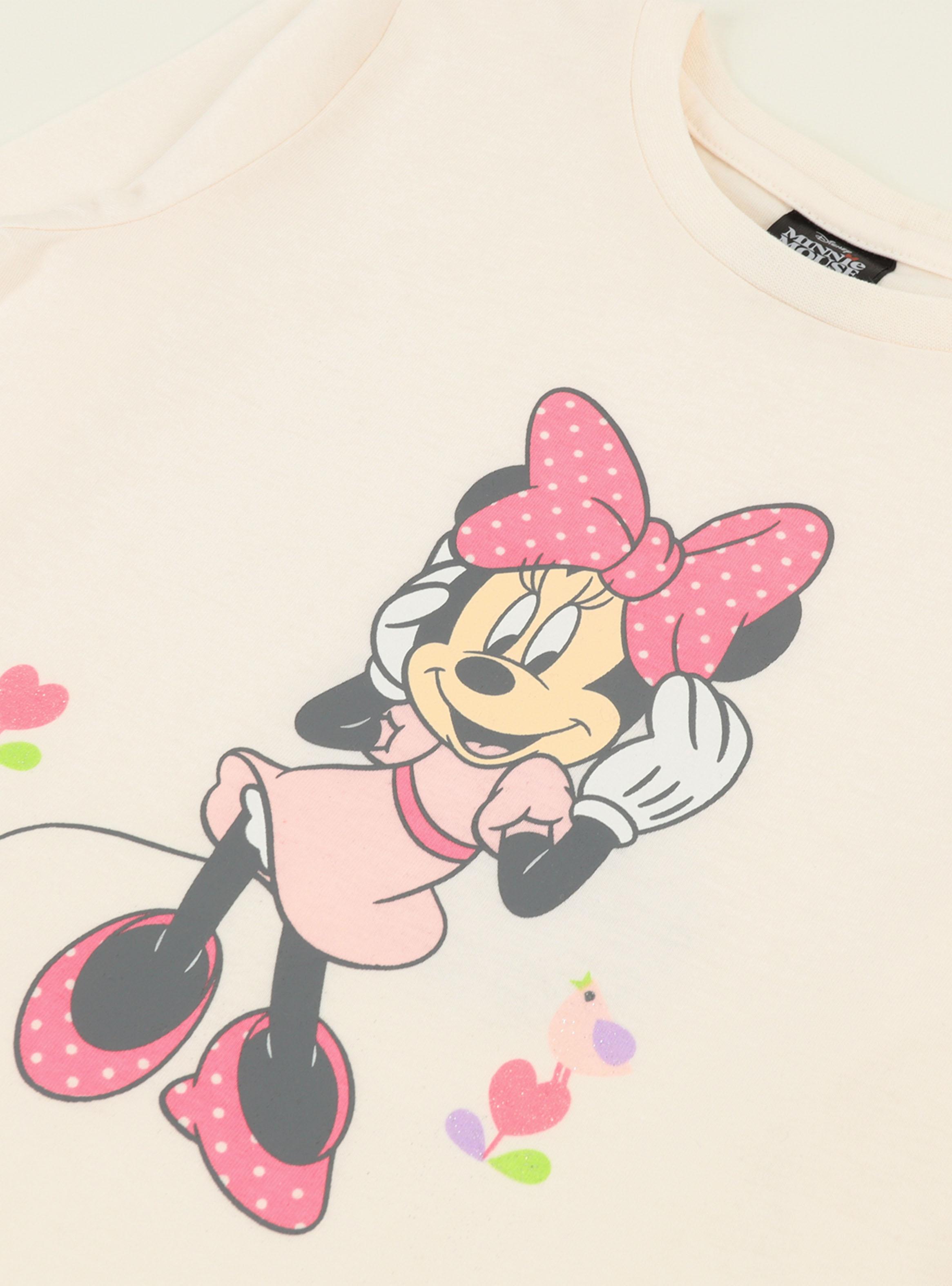 Pijama Largo Diseño Flores Minnie-2