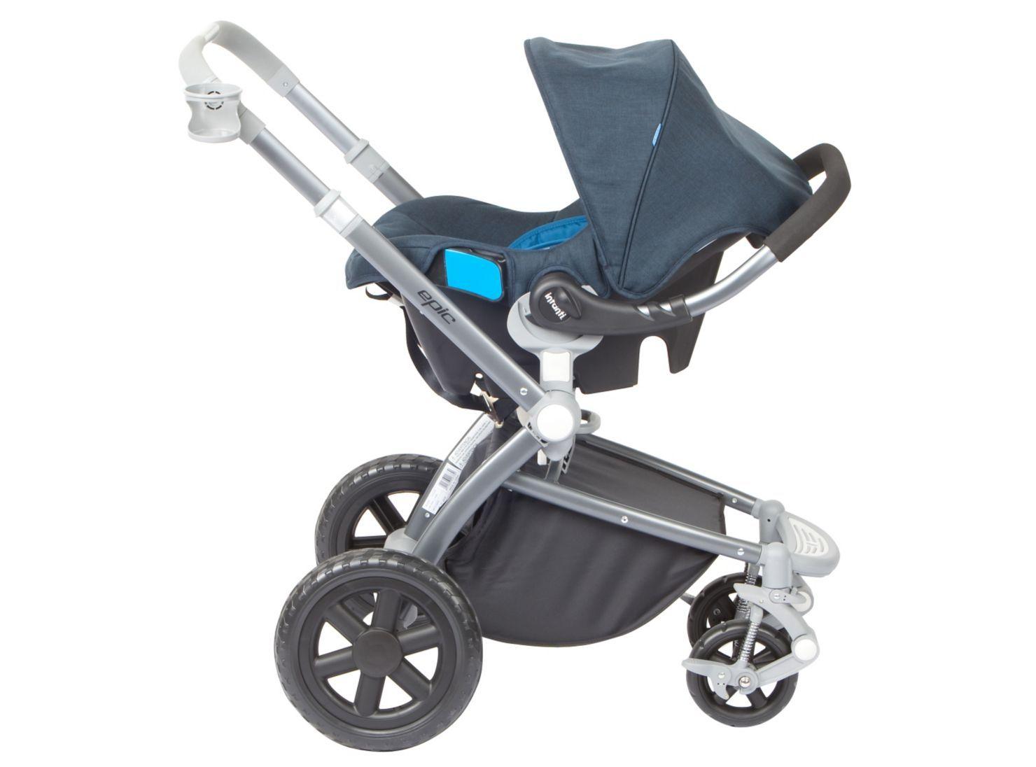 Coche Travel Sistem Epic 4G Midnight Blue Infanti-5