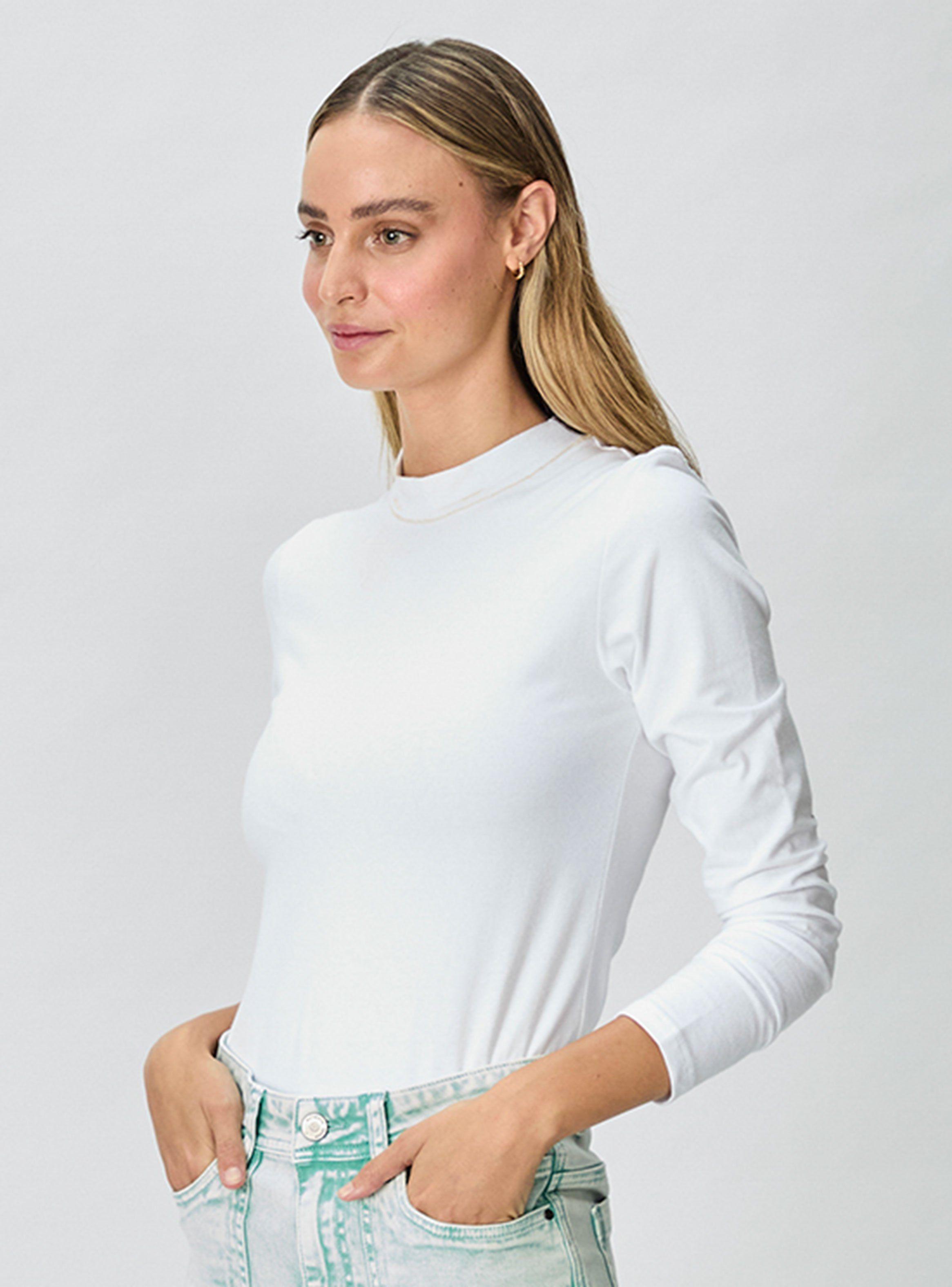 Polera Lisa Cuello Redondo Sólido-2