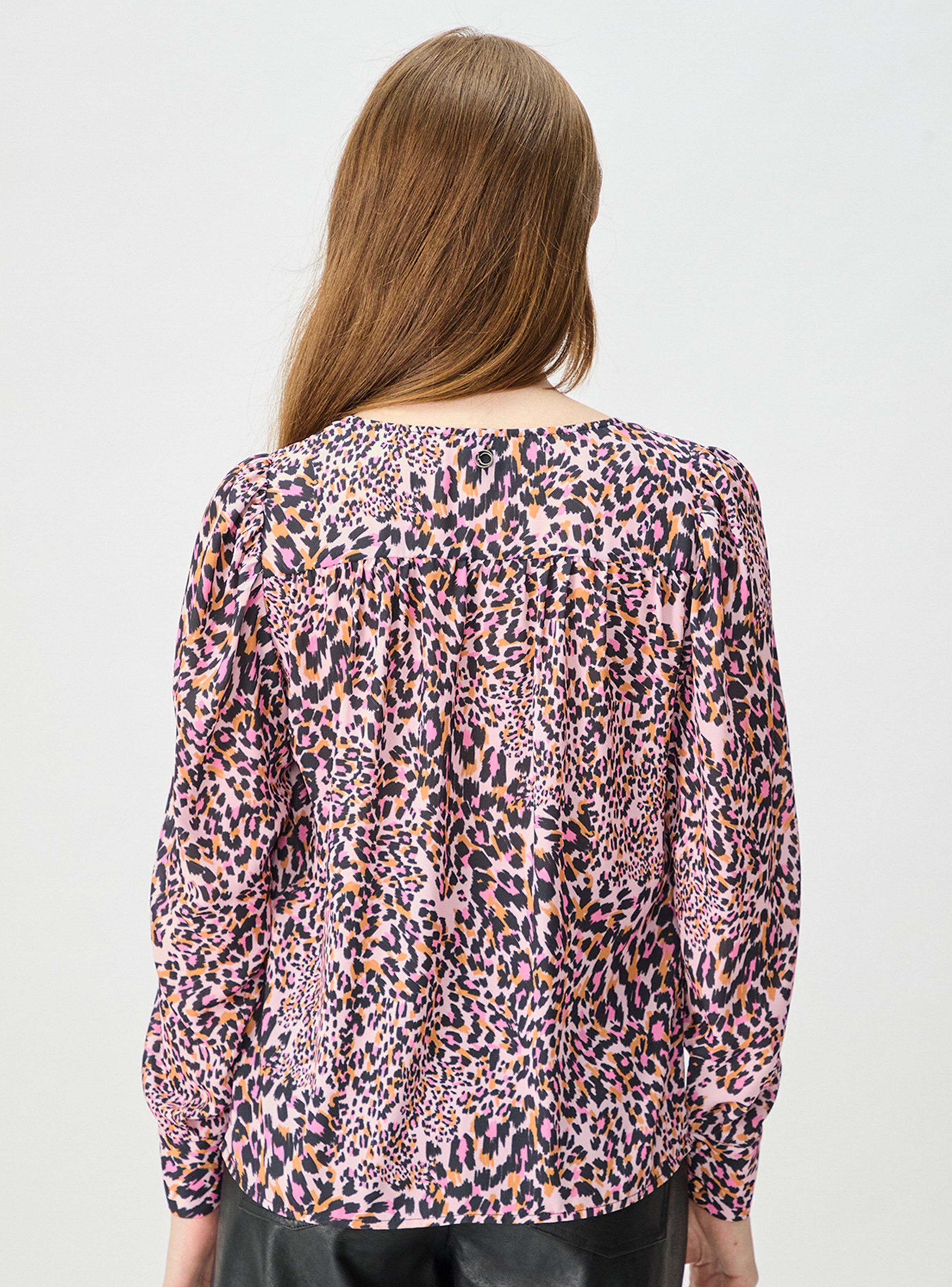 Blusa Fantasía Cuello V Viscosa-1