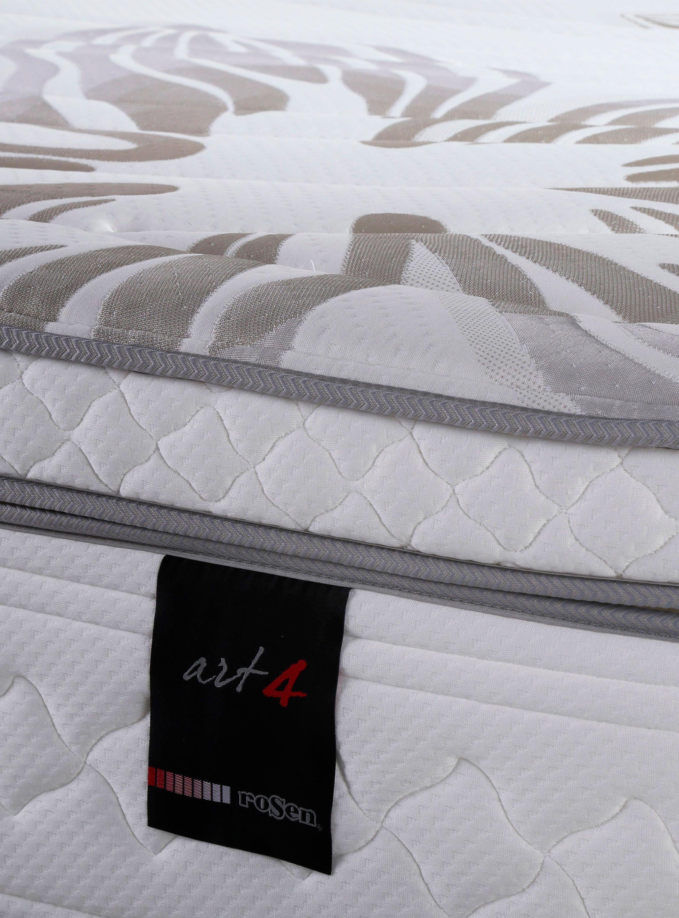 Cama Europea Art 4 2 Plazas Base Dividida + Almohada Memory Max-3