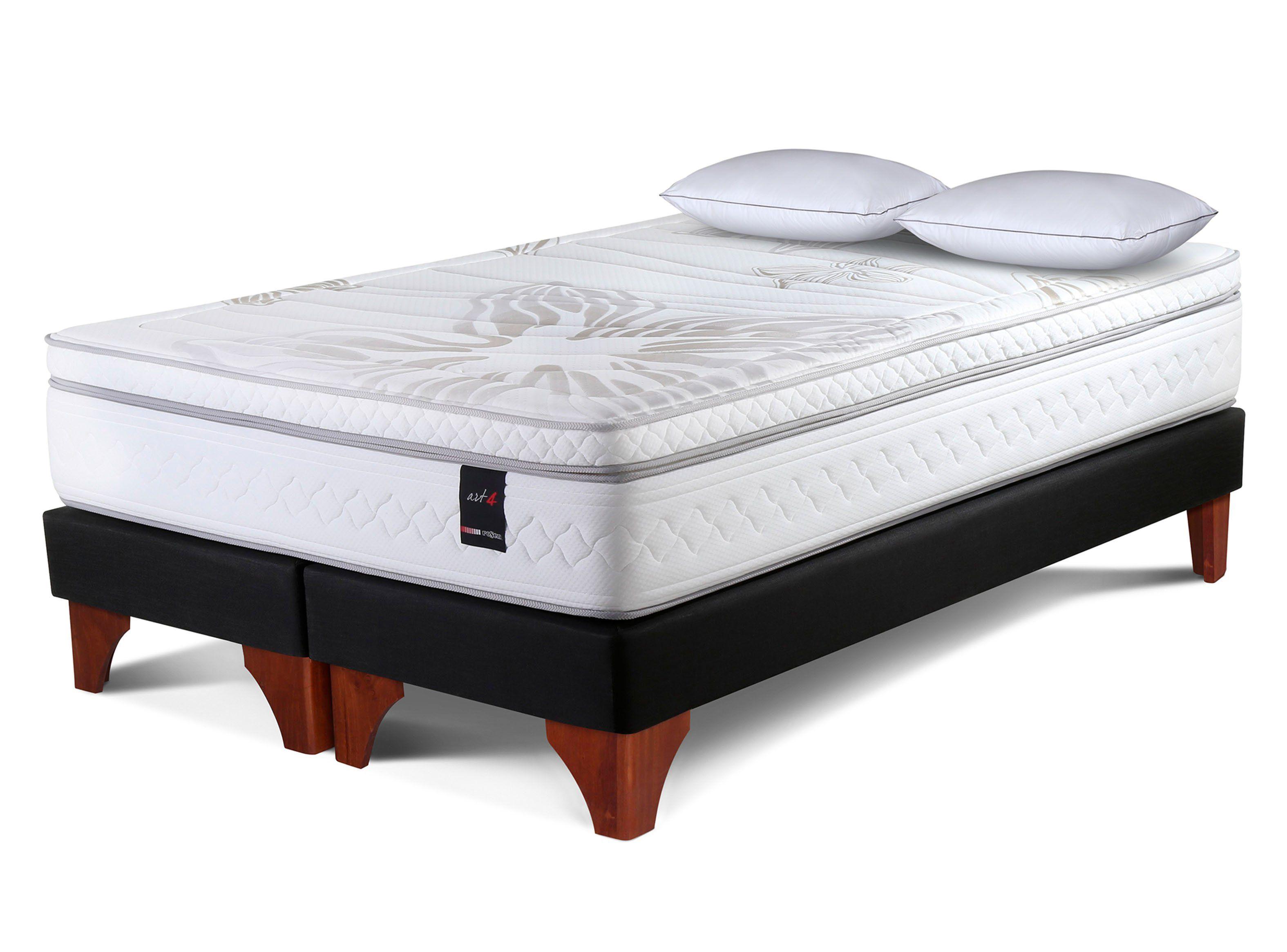 Cama Europea Art 4 King BD + Almohada Extra-0