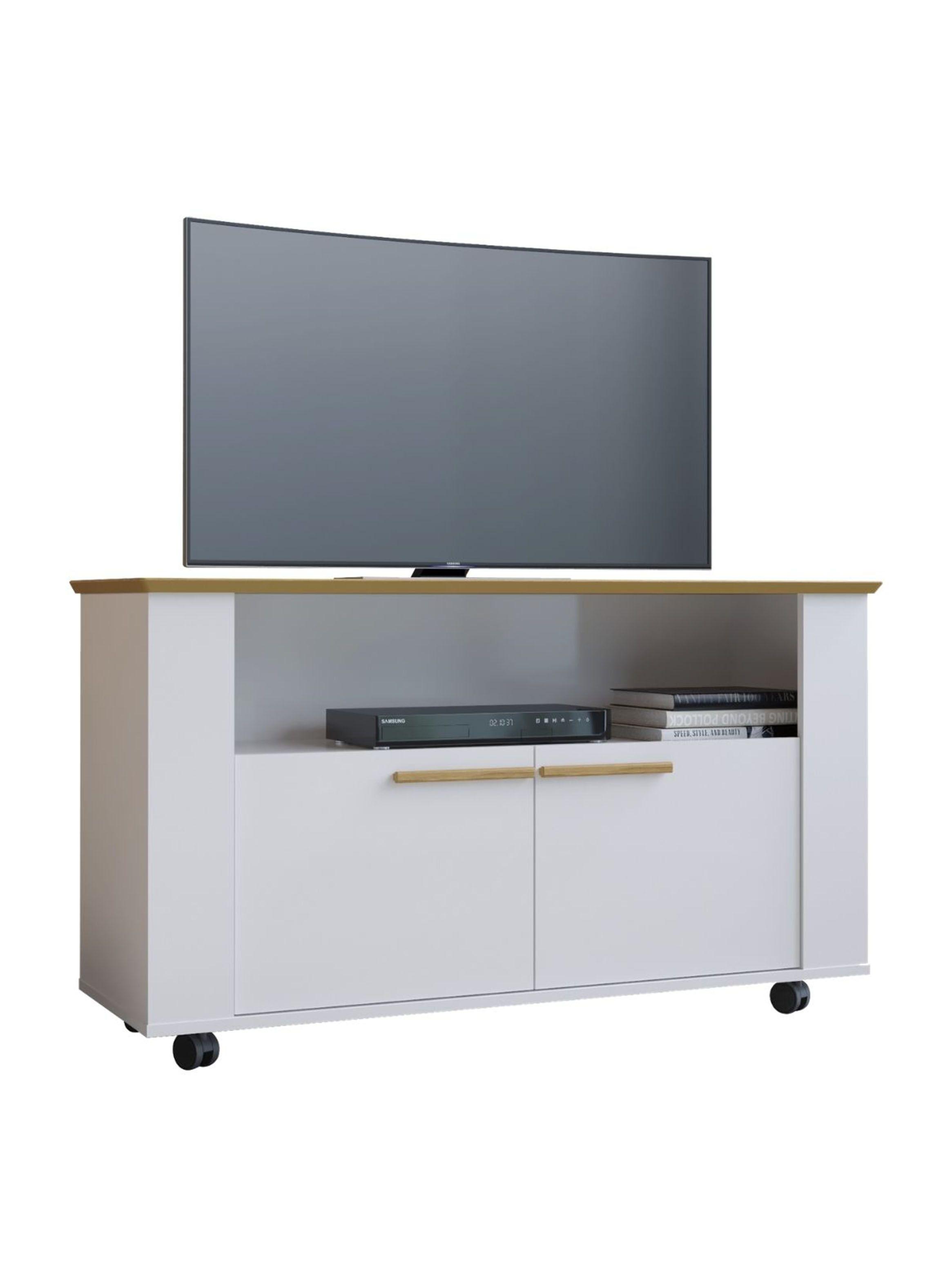 Rack Hoga Tv 42" Fenice Canela Negro-0