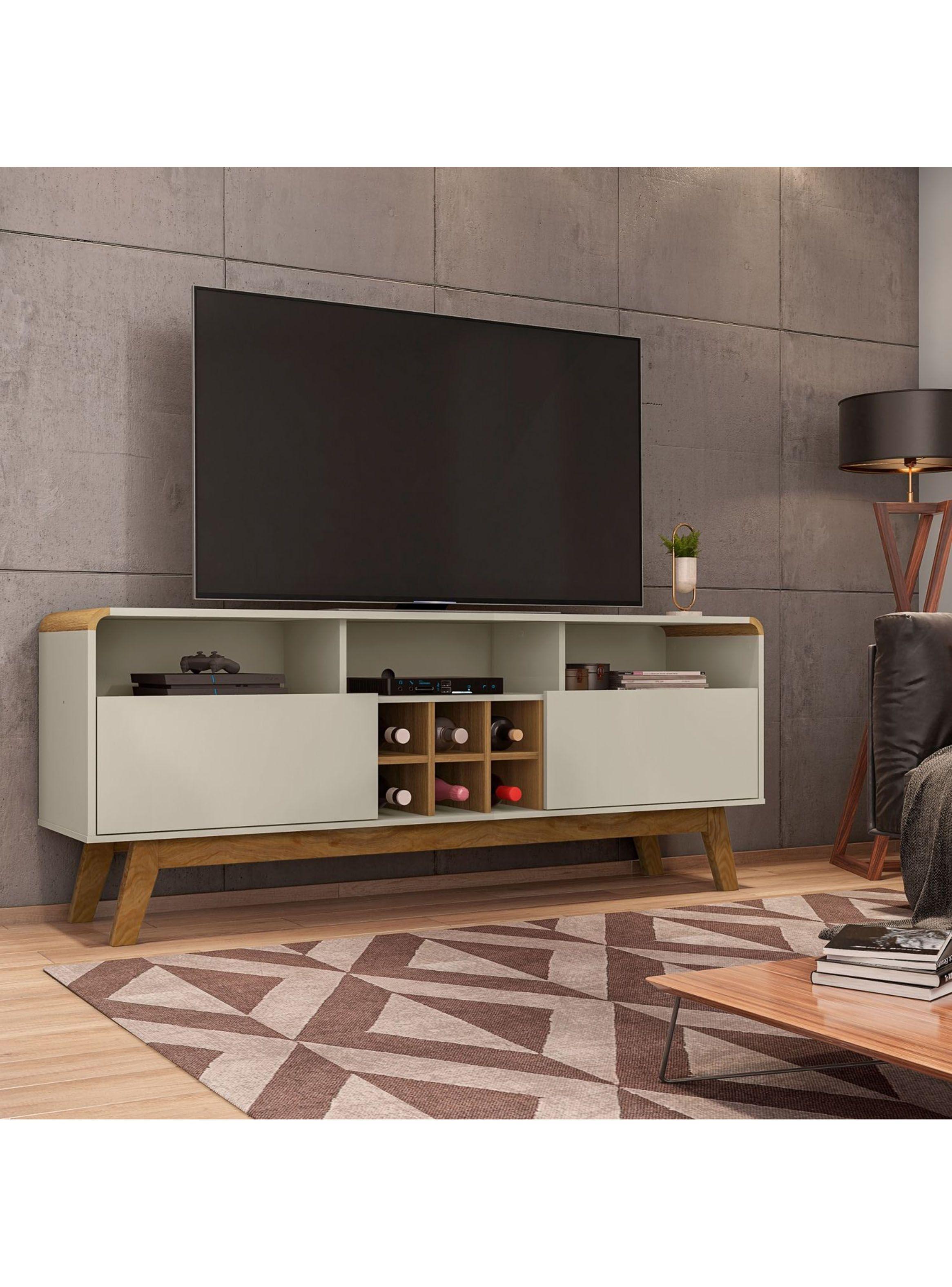 Rack Hoga TV 65" Larimar Negro Canela-0