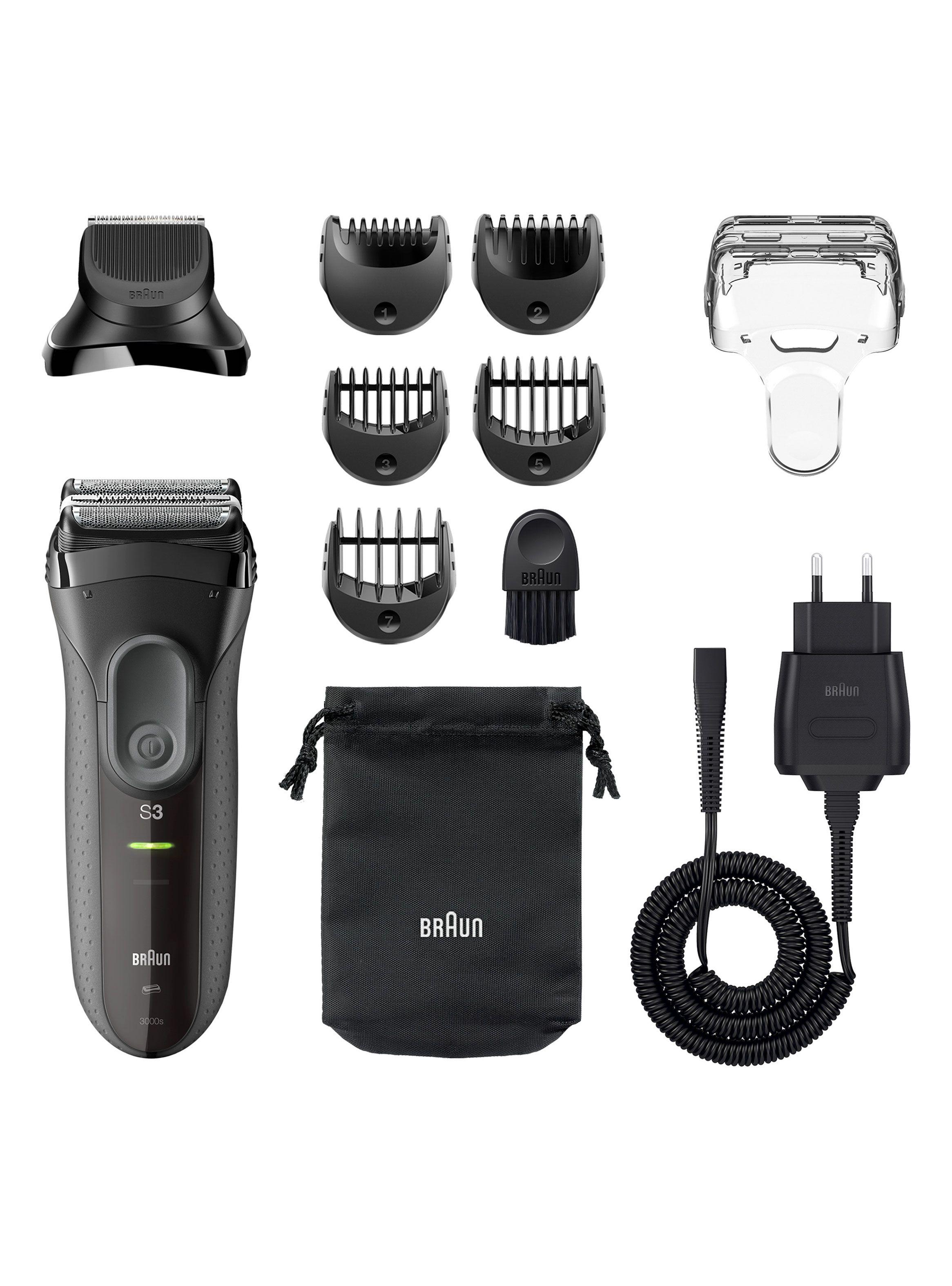 Afeitadora S3 Shave & Style 3000BT Black/Grey Box-3